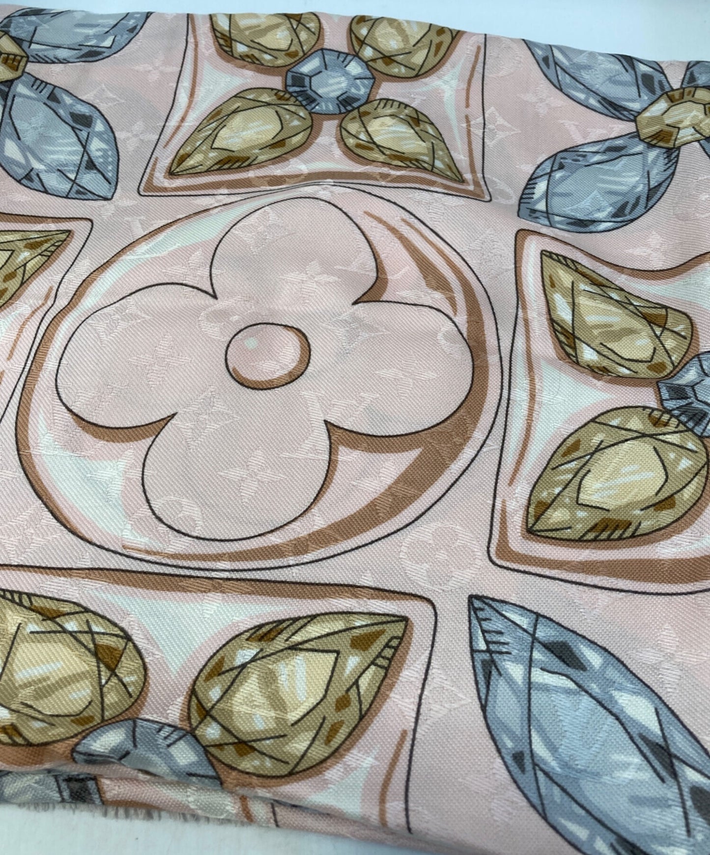 [Pre-owned] LOUIS VUITTON Monogram Flower Precious Dragon Stole M79509