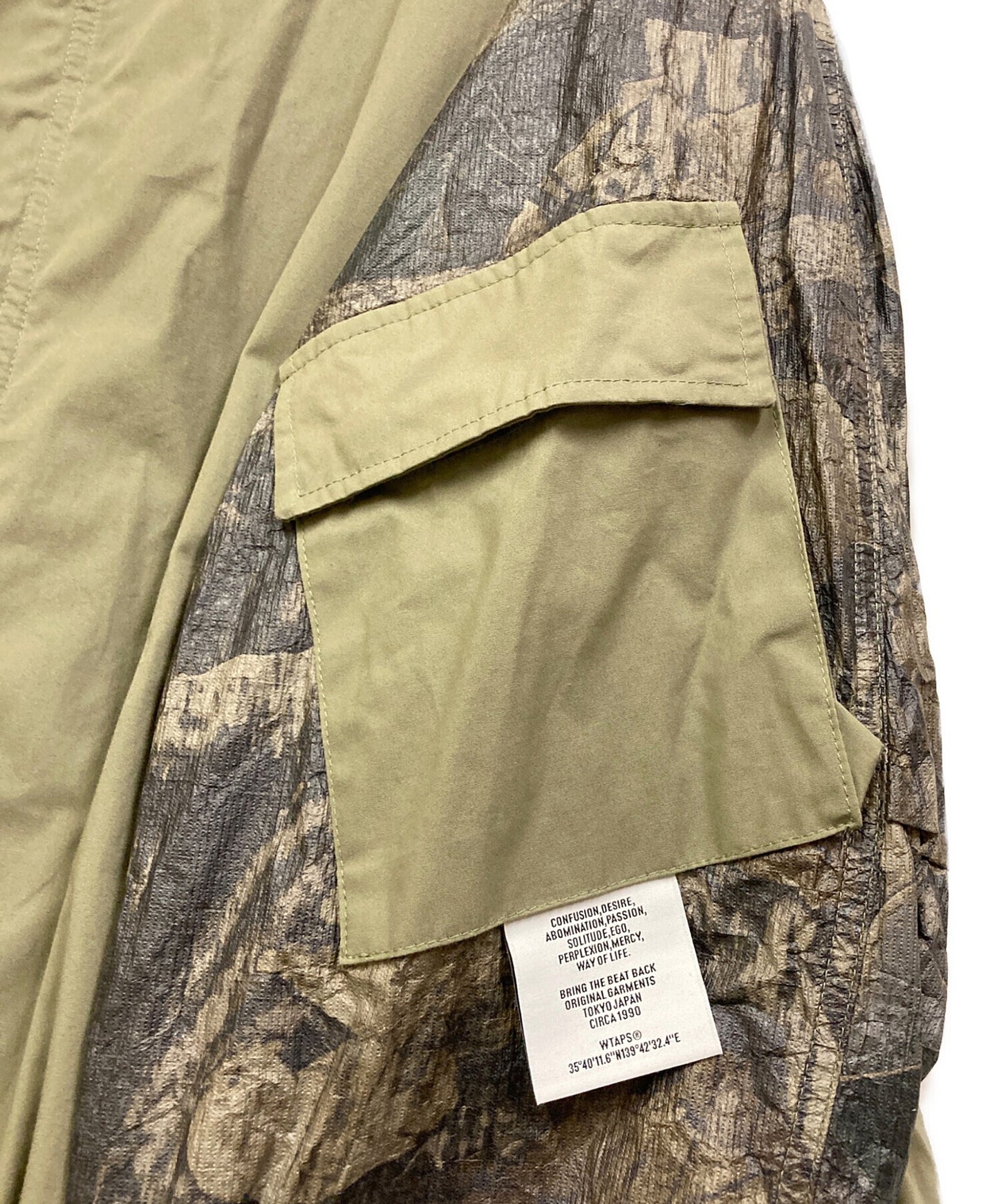 [Pre-owned] WTAPS 20SS W51 JACKET.COTTON WEATHER/Military coat 201wvdt-jkm01