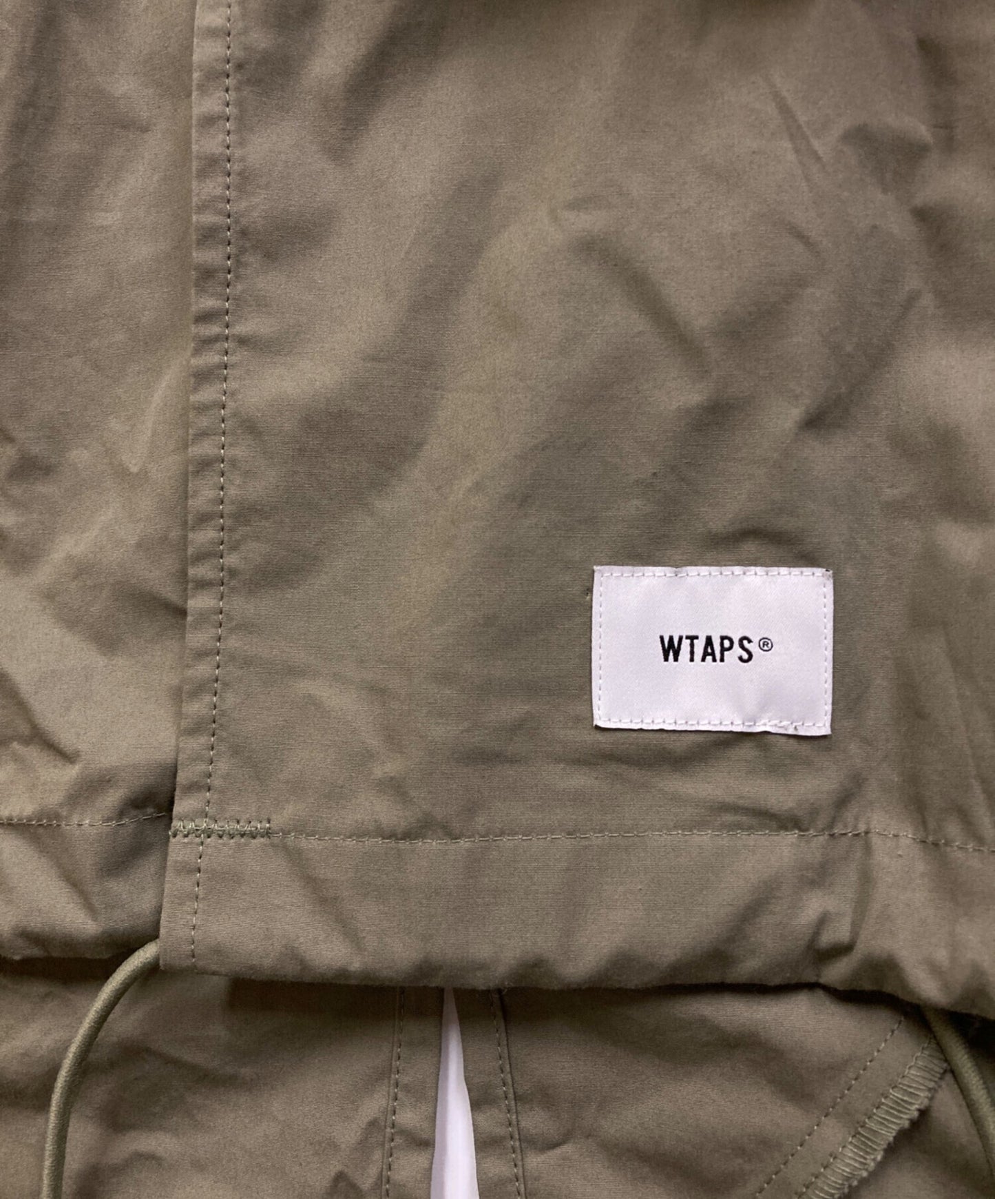[Pre-owned] WTAPS 20SS W51 JACKET.COTTON WEATHER/Military coat 201wvdt-jkm01