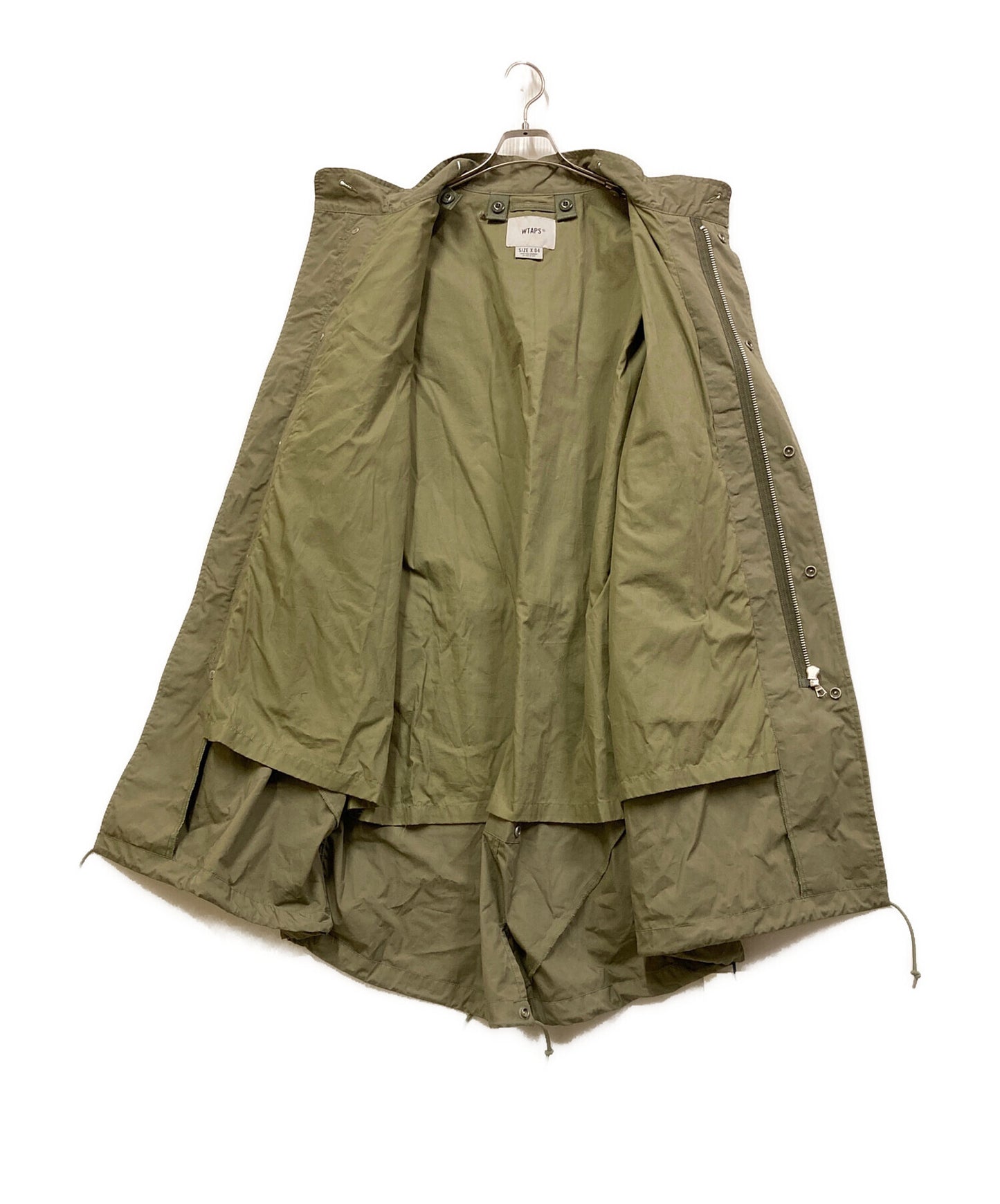[Pre-owned] WTAPS 20SS W51 JACKET.COTTON WEATHER/Military coat 201wvdt-jkm01