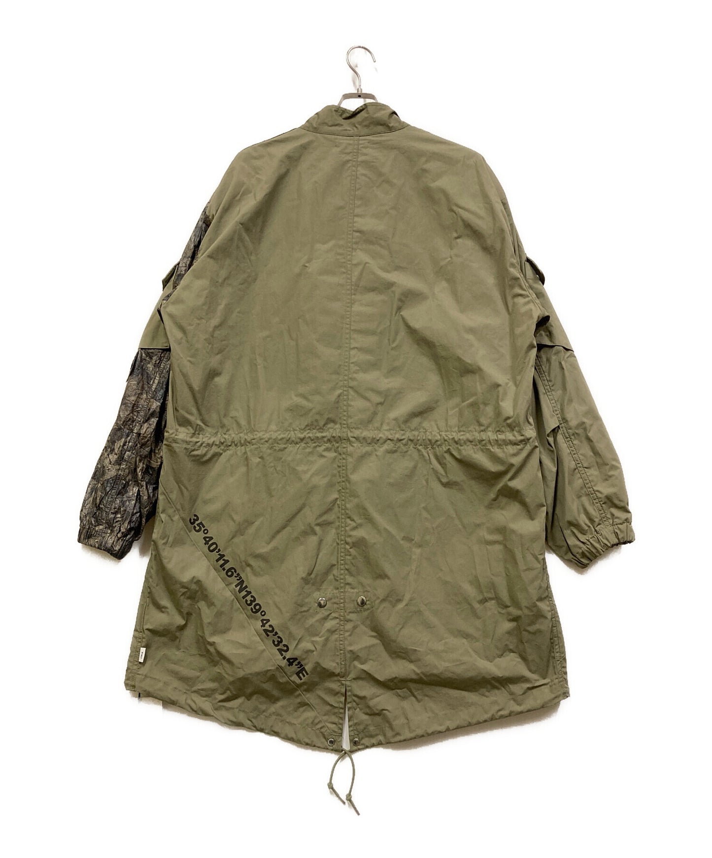 [Pre-owned] WTAPS 20SS W51 JACKET.COTTON WEATHER/Military coat 201wvdt-jkm01