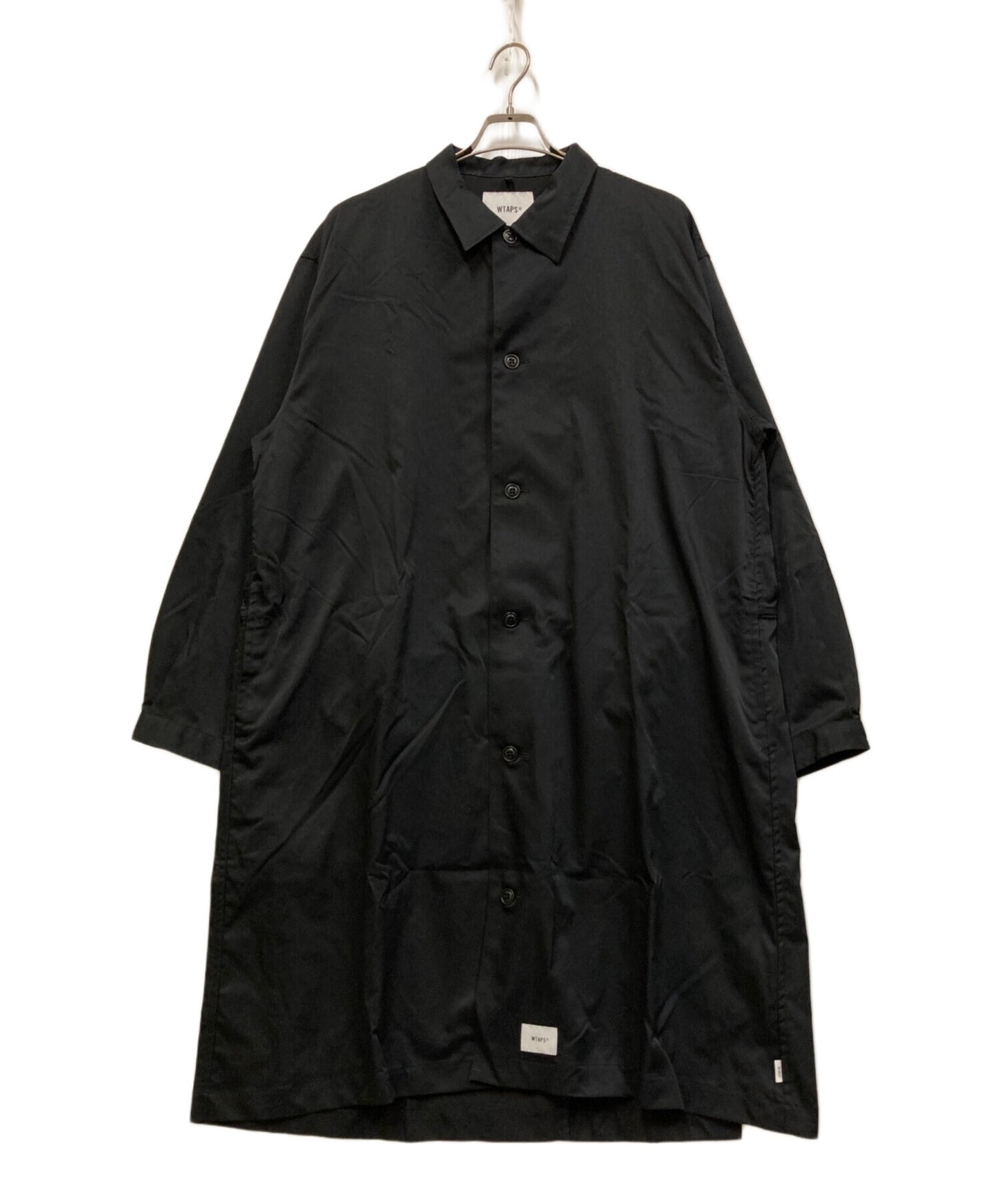 [Pre-owned] WTAPS 20AW DOC/LS/POLY.TWILL/DOC Long Sleeve Shirt 202GWDT-SHM01