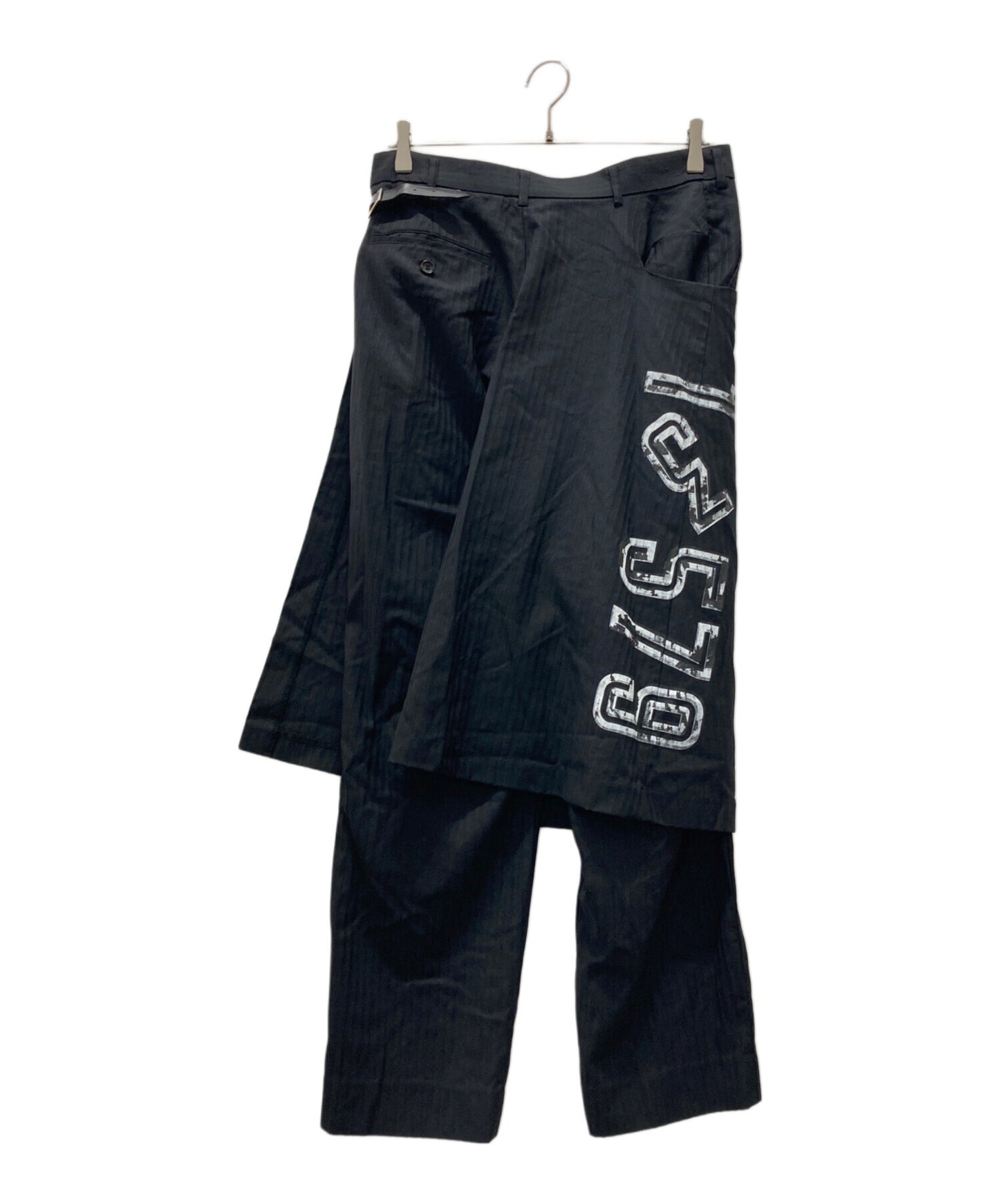 [Pre-owned] BLACK COMME des GARCONS docking pants 1H-P008