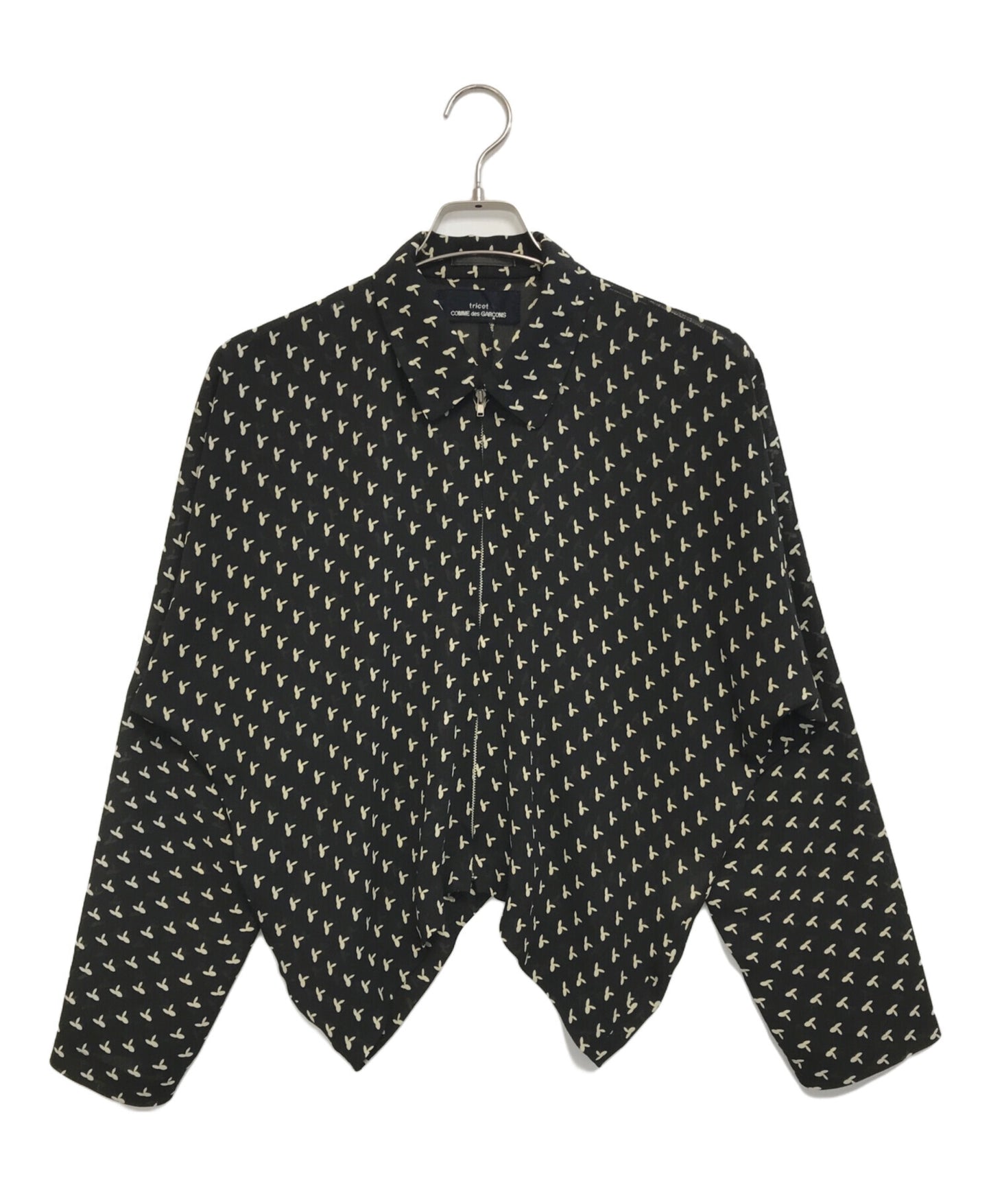 [Pre-owned] tricot COMME des GARCONS jacket with an oblong shape