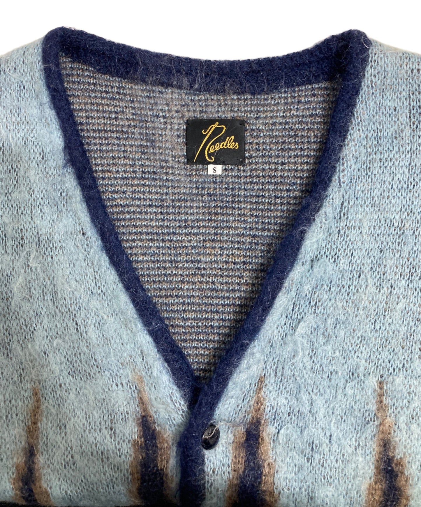 [Pre-owned] Needles mohair cardigan HM271