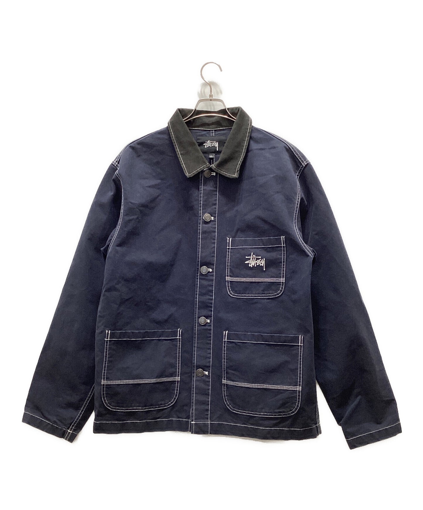 [Pre-owned] stussy Brushed Moleskin Chore Jacket
