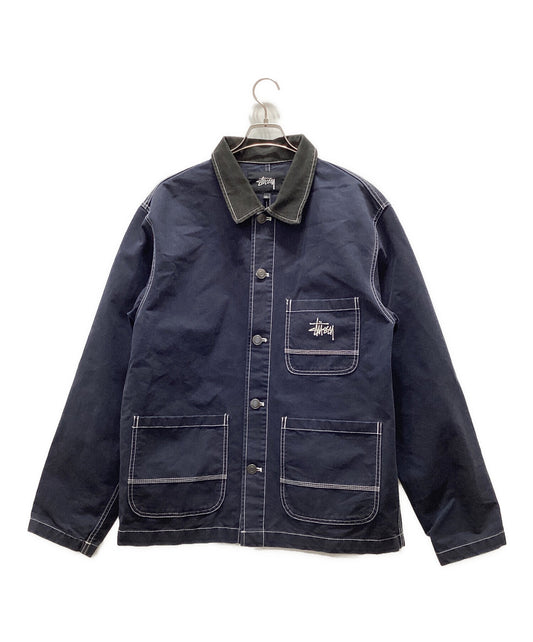 [Pre-owned] stussy Brushed Moleskin Chore Jacket