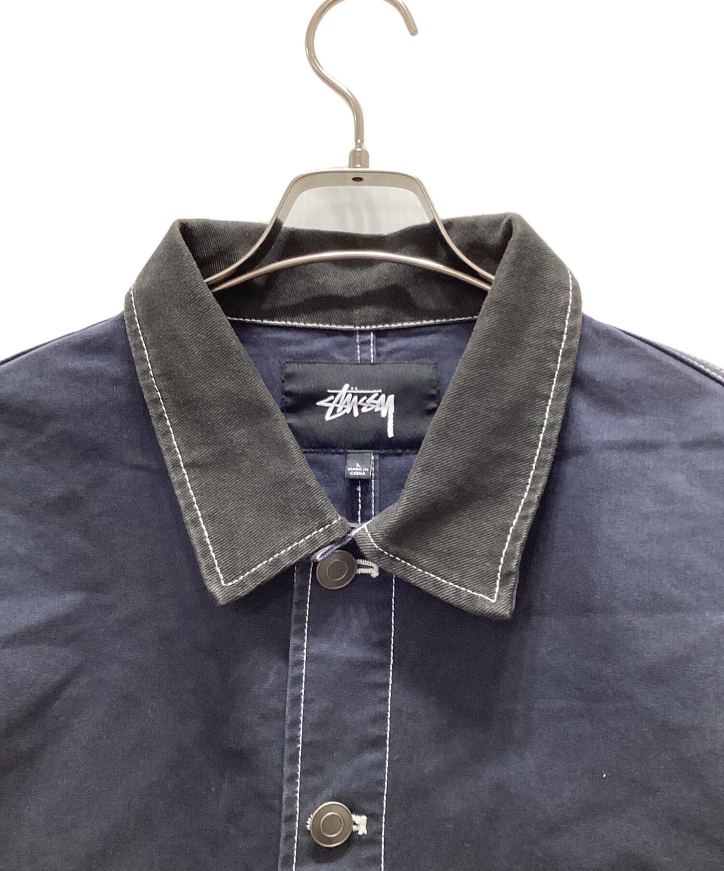 [Pre-owned] stussy Brushed Moleskin Chore Jacket