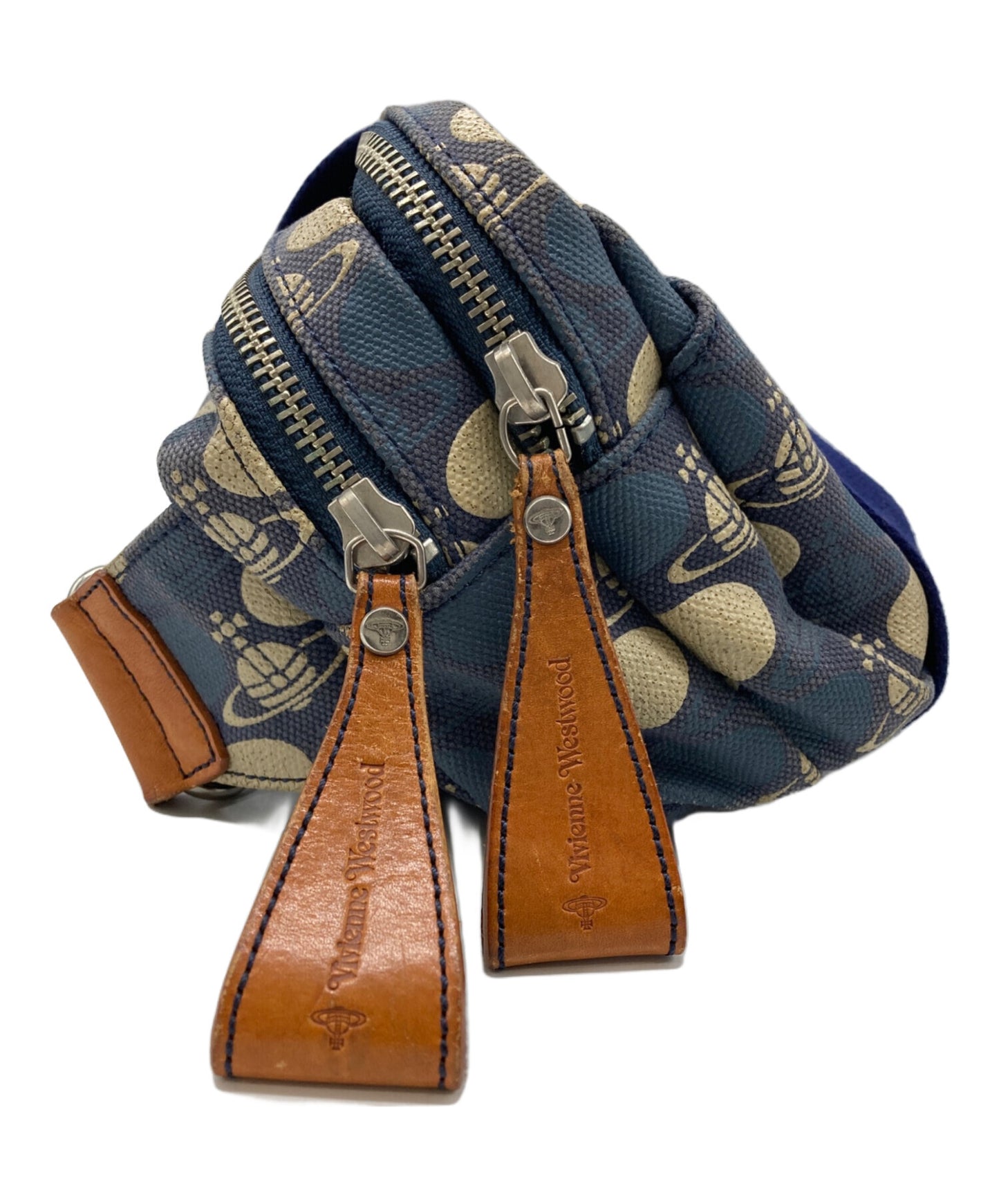 [Pre-owned] Vivienne Westwood man Orb Pattern Waist Bag