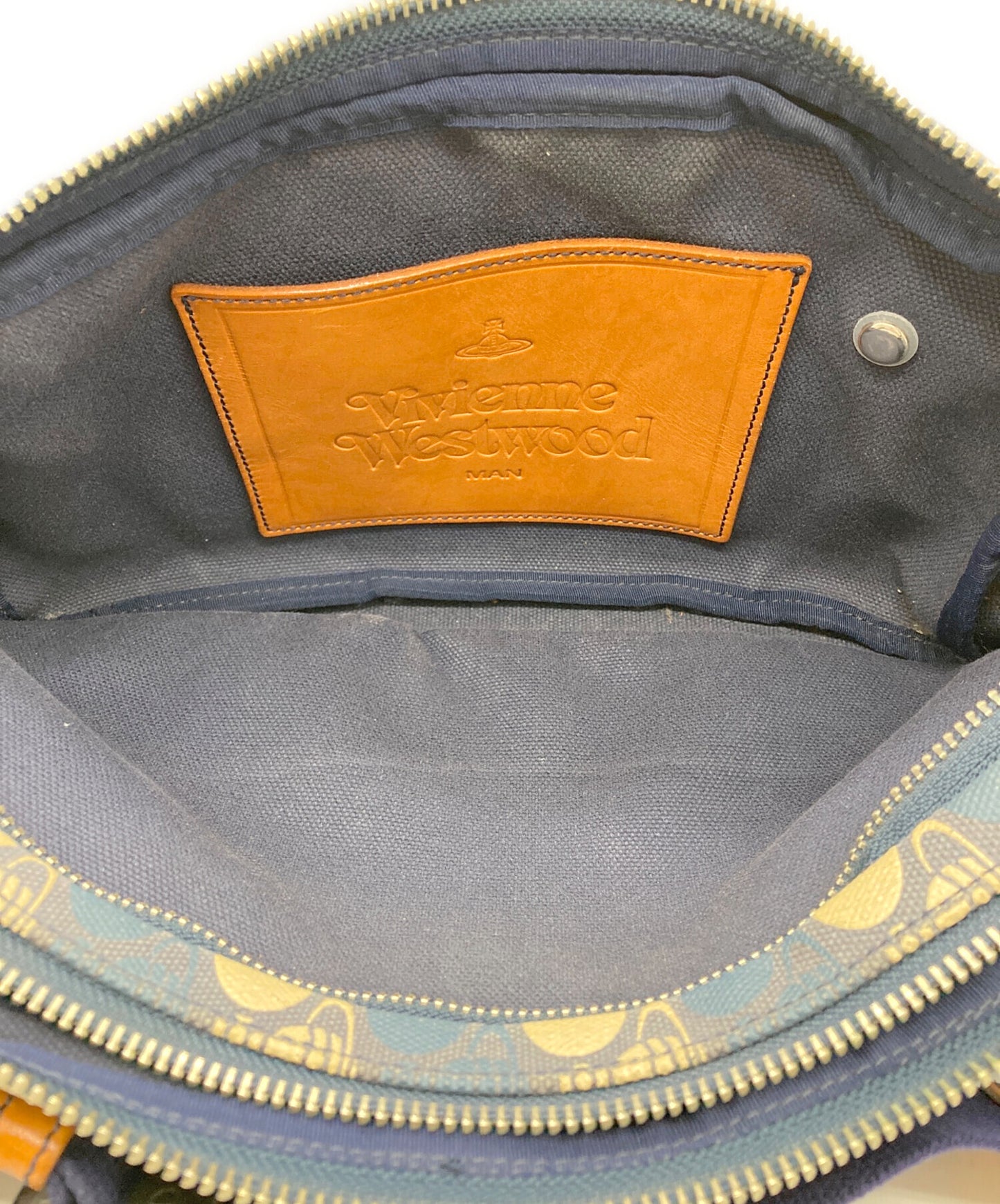 [Pre-owned] Vivienne Westwood man Orb Pattern Waist Bag