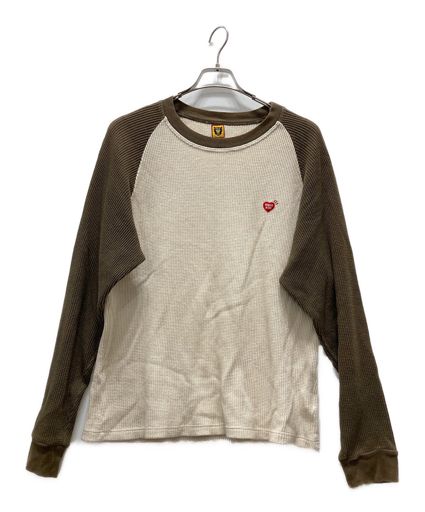 [Pre-owned] HUMAN MADE THERMAL LONG-T Natural heart logo patch