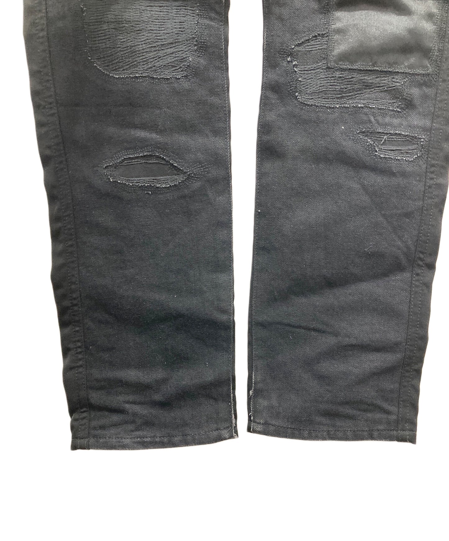 [Pre-owned] COMME des GARCONS JUNYA WATANABE MAN Wooled Skin Paneled Denim Pants WP-P039
