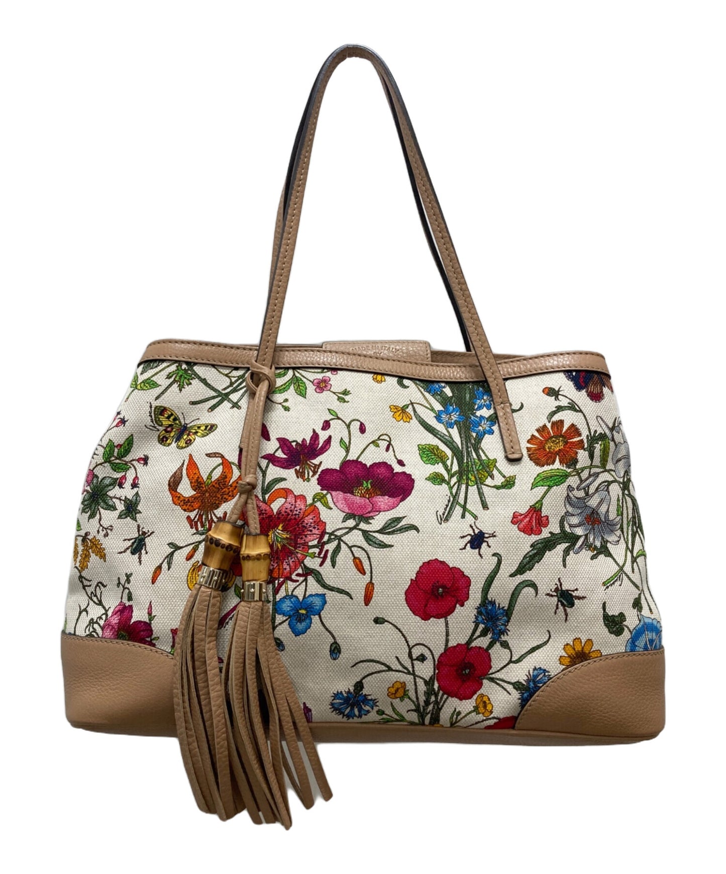 [Pre-owned] GUCCI Flora Tote Bag 358470