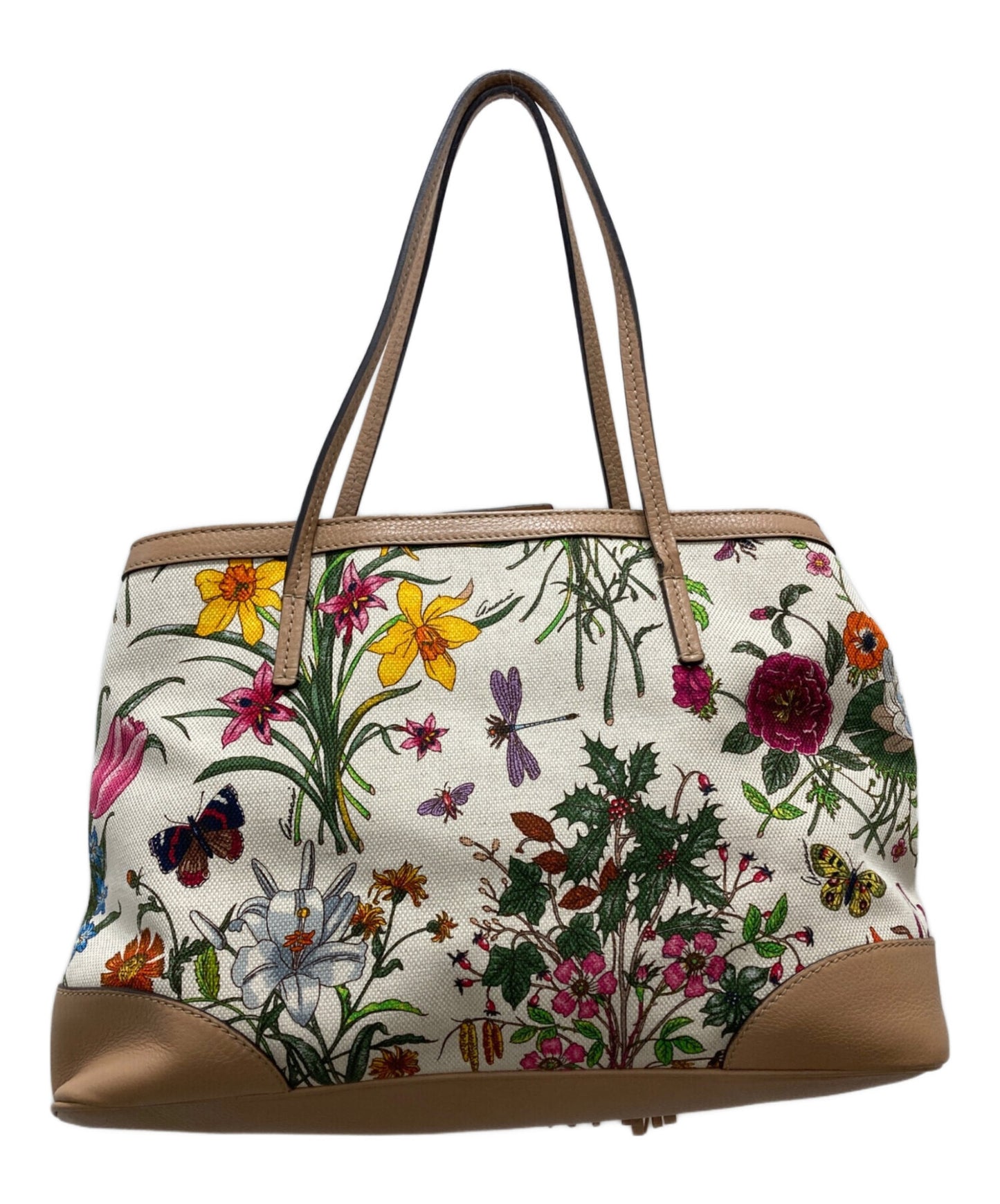 [Pre-owned] GUCCI Flora Tote Bag 358470