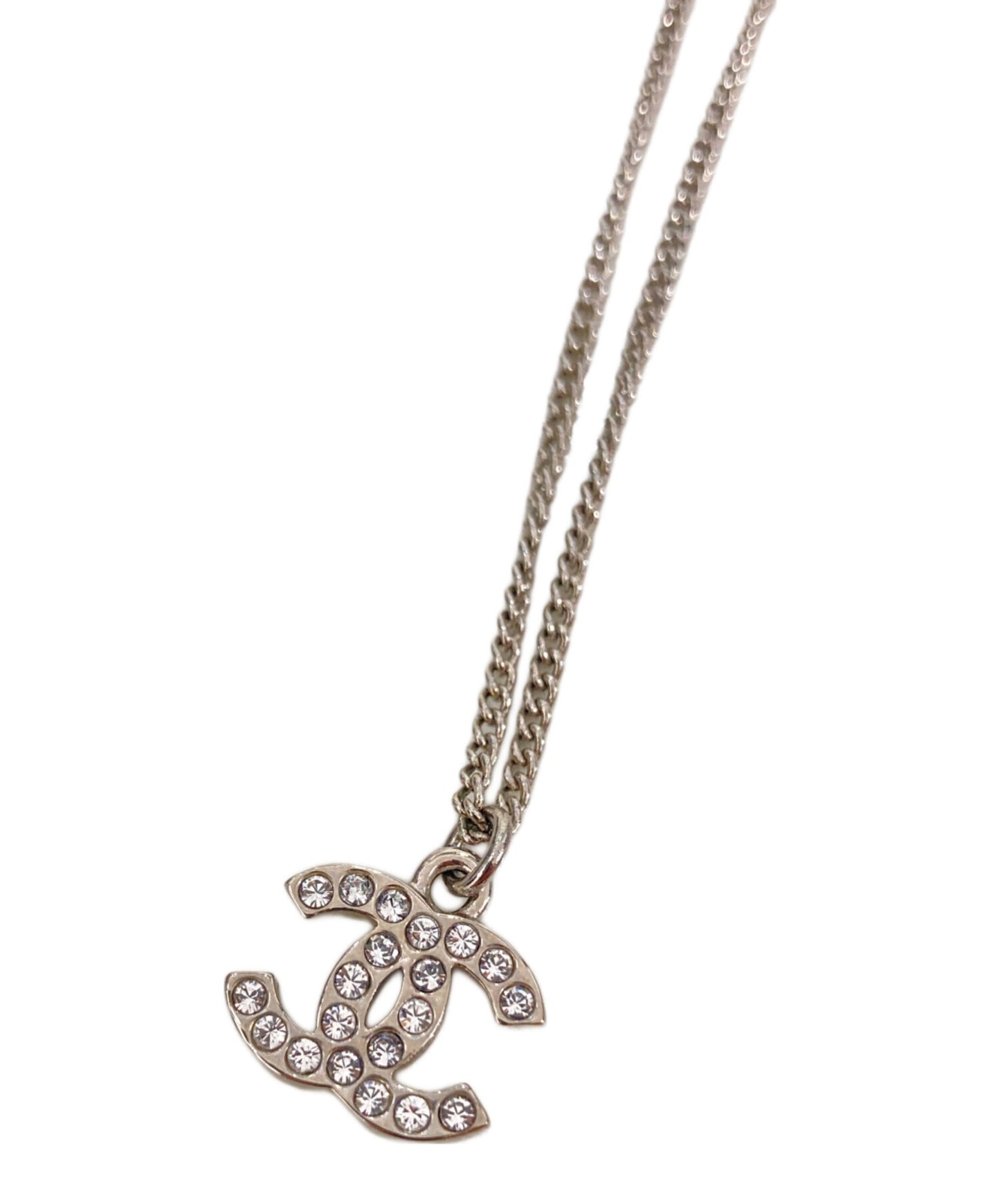 [Pre-owned] CHANEL Rhinestone Coco Mark C12V