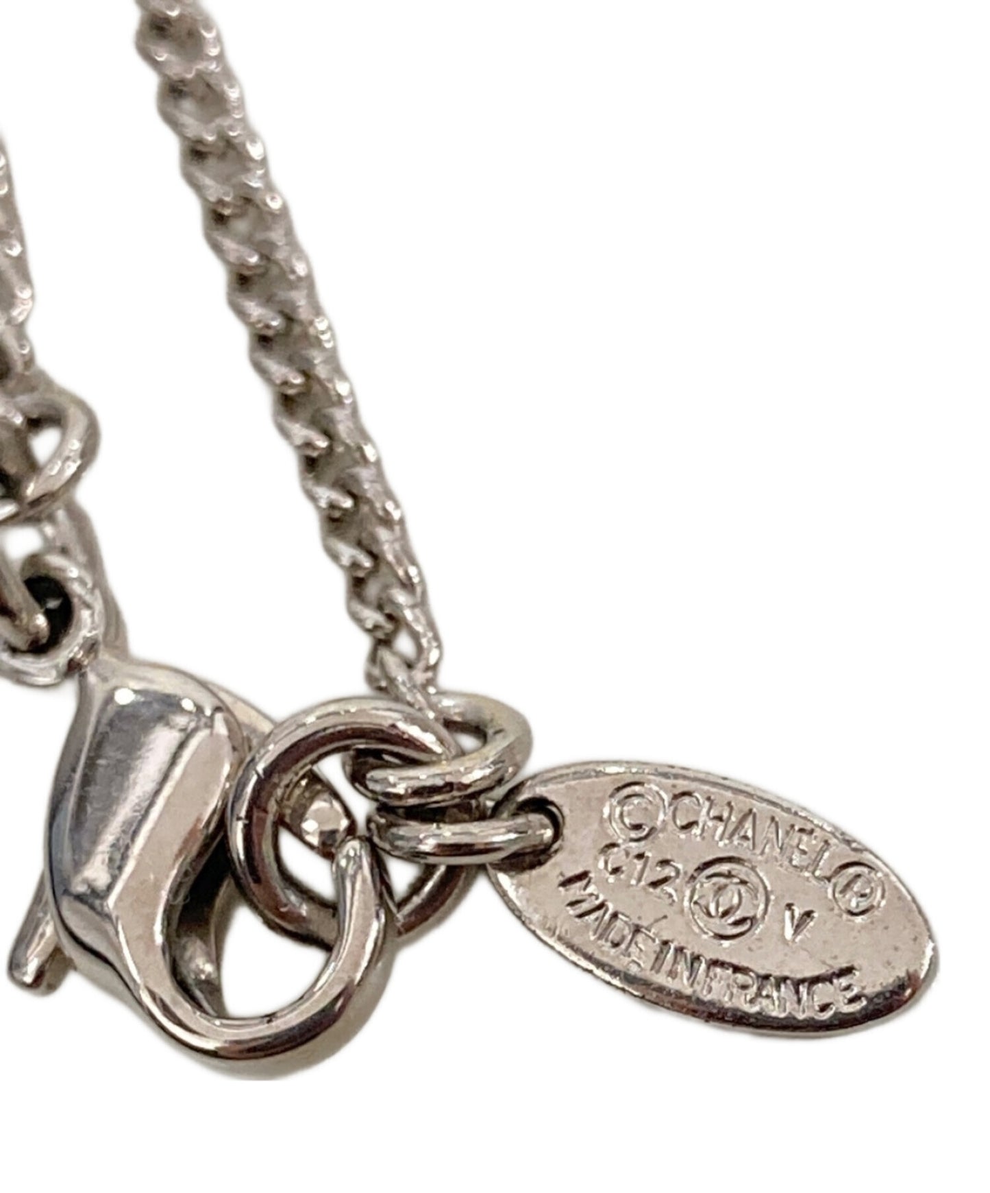 [Pre-owned] CHANEL Rhinestone Coco Mark C12V