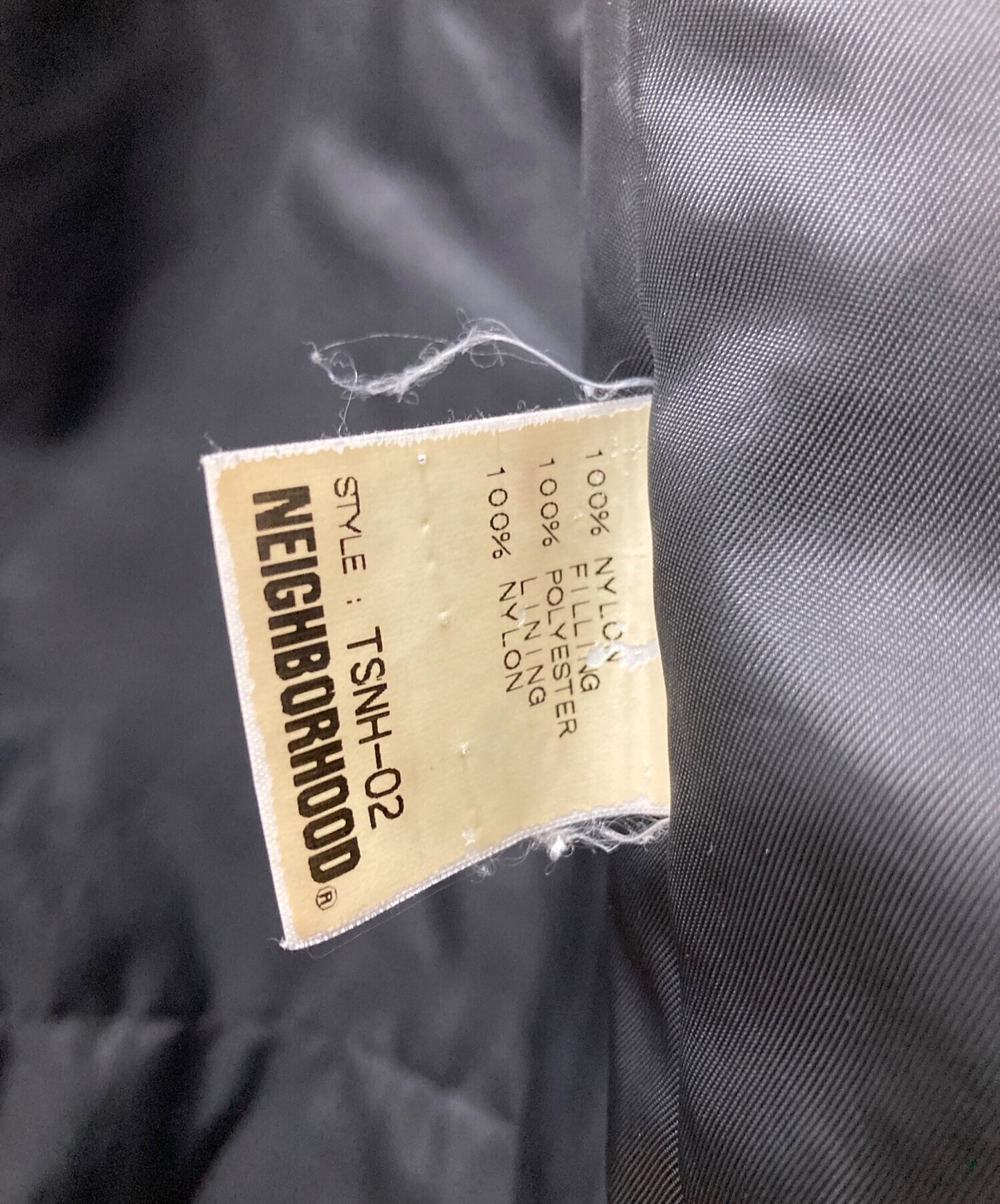 [Pre-owned] NEIGHBORHOOD 00AW Bicolor mod coat TSNH-02