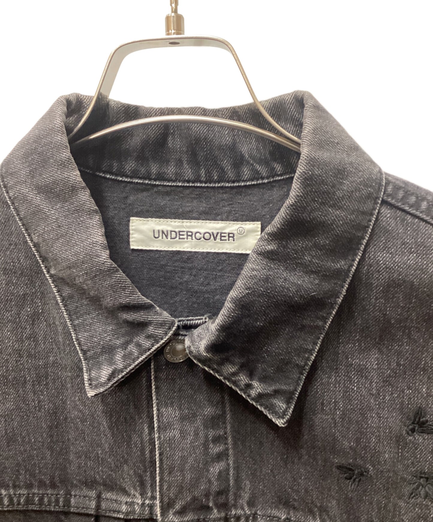 [Pre-owned] UNDERCOVER Embroidered Denim Jacket UP1D4203