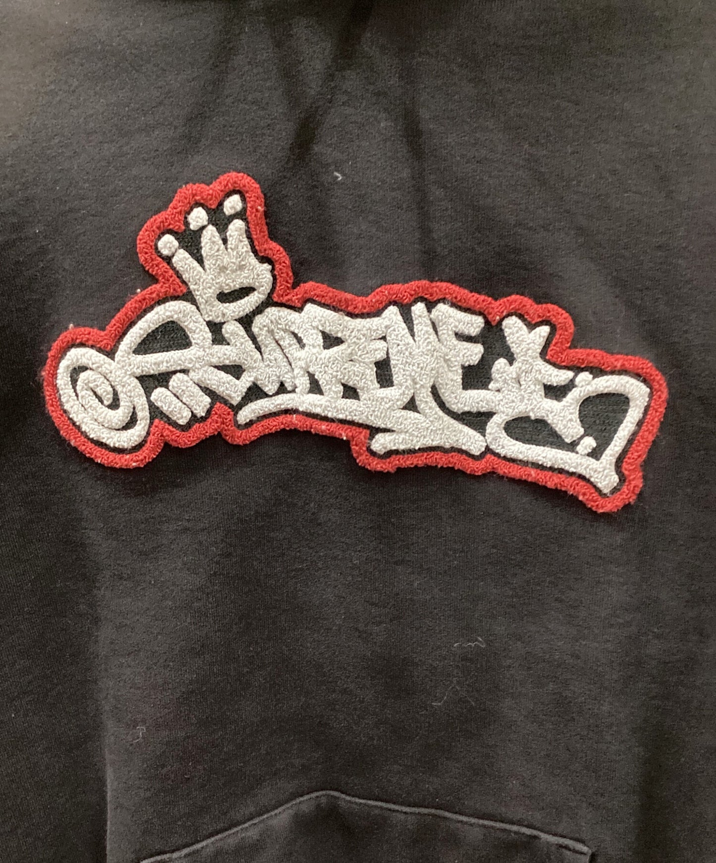 [Pre-owned] SUPREME Handstyle Hooded Sweatshirt