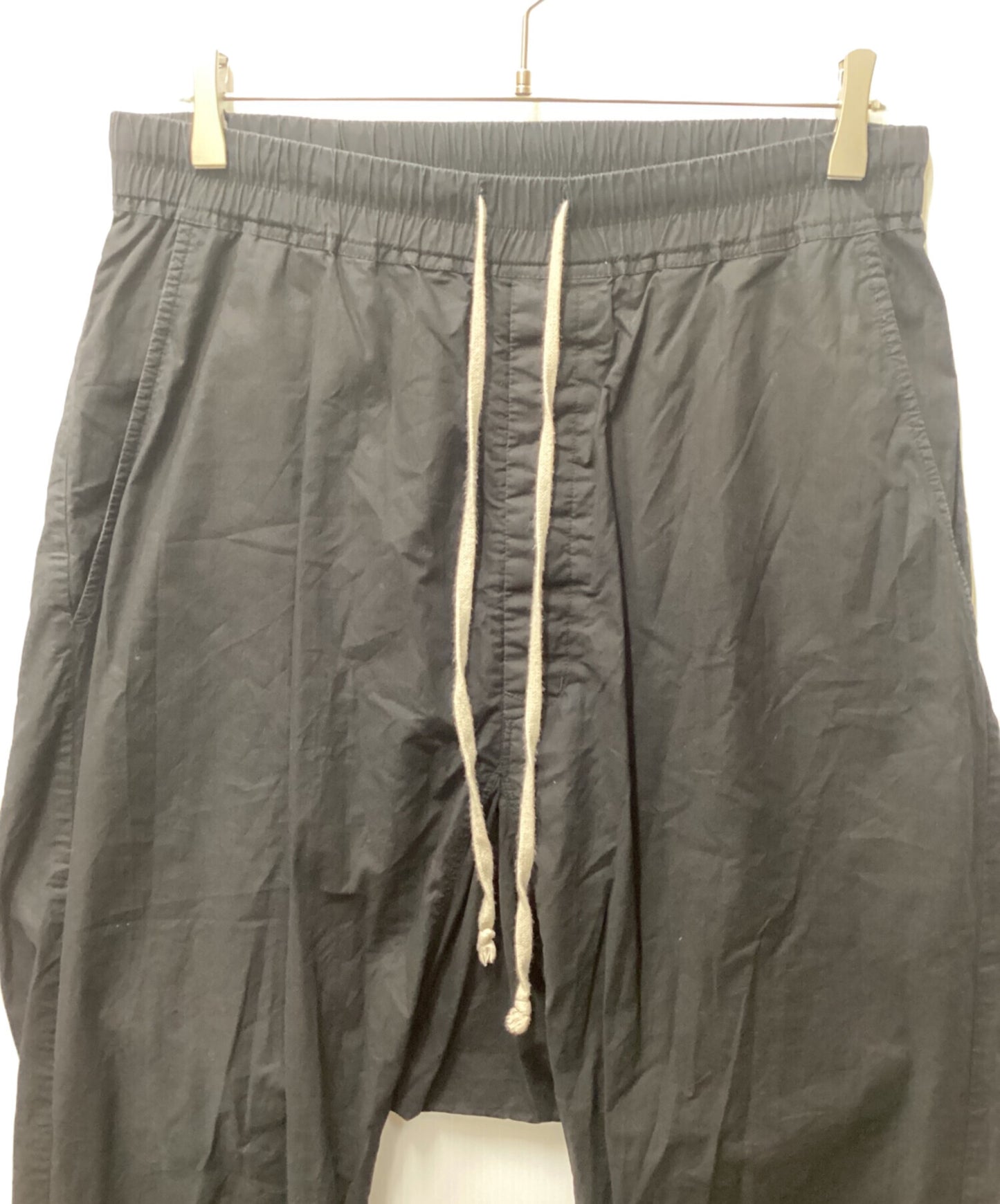 [Pre-owned] RICK OWENS sarouel drawstring pants RU18S5380-P