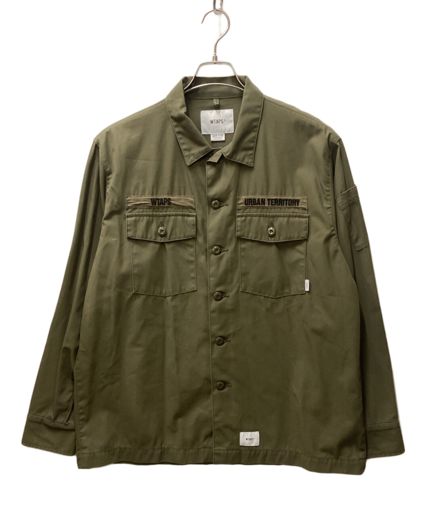 [Pre-owned] WTAPS military jacket 211BRDT-SHM02