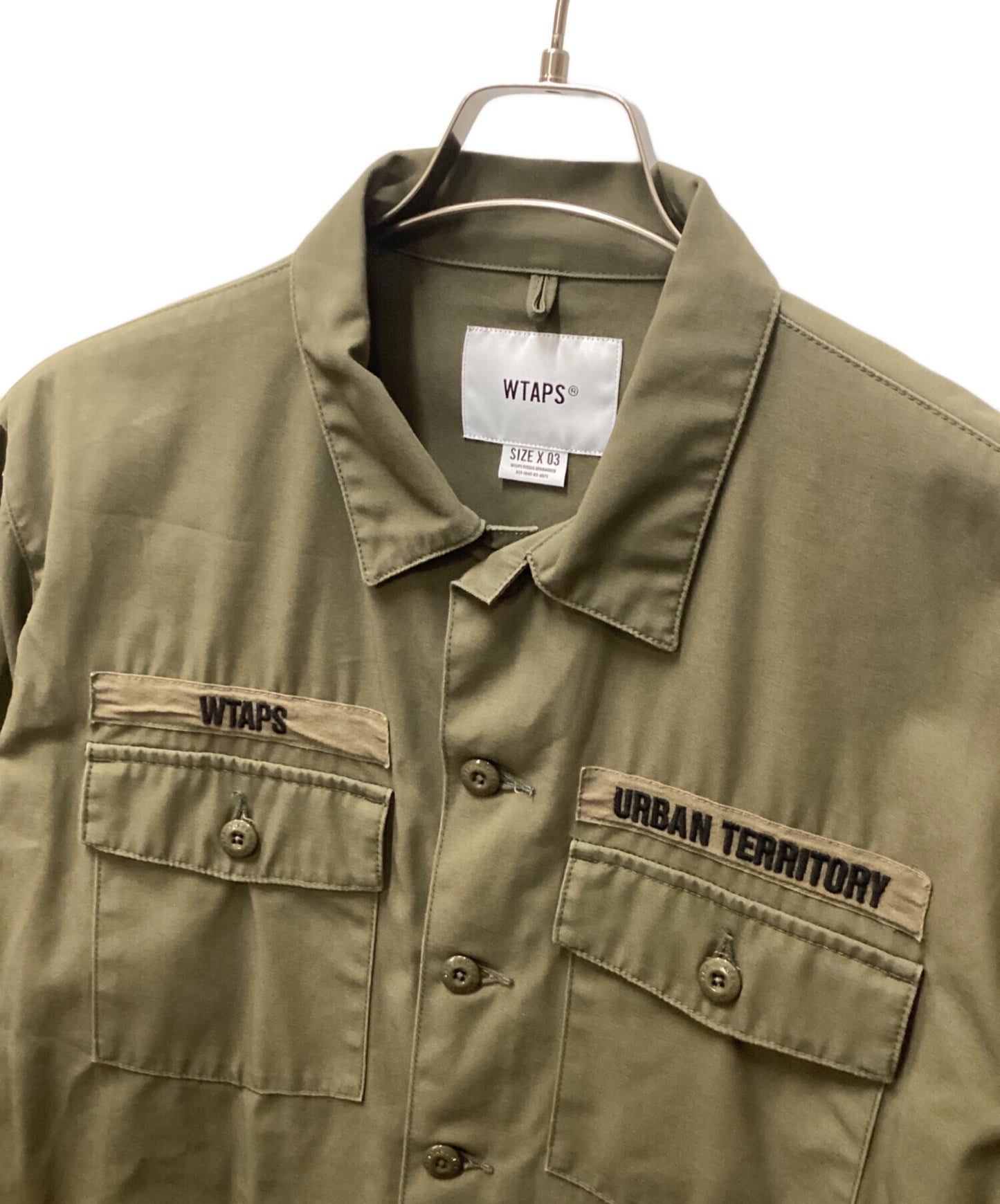 [Pre-owned] WTAPS military jacket 211BRDT-SHM02