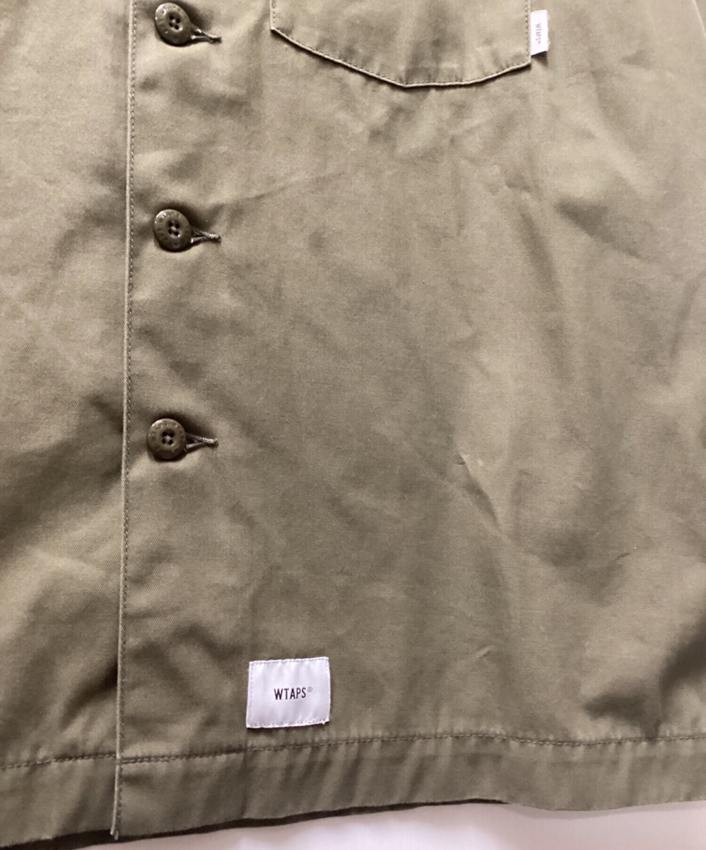 [Pre-owned] WTAPS military jacket 211BRDT-SHM02