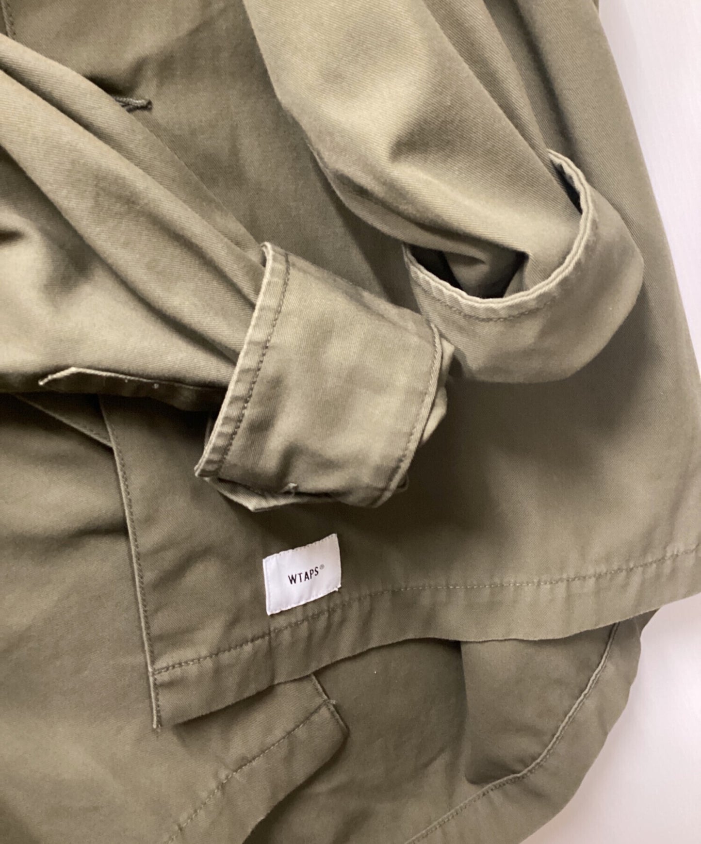 [Pre-owned] WTAPS military jacket 211BRDT-SHM02