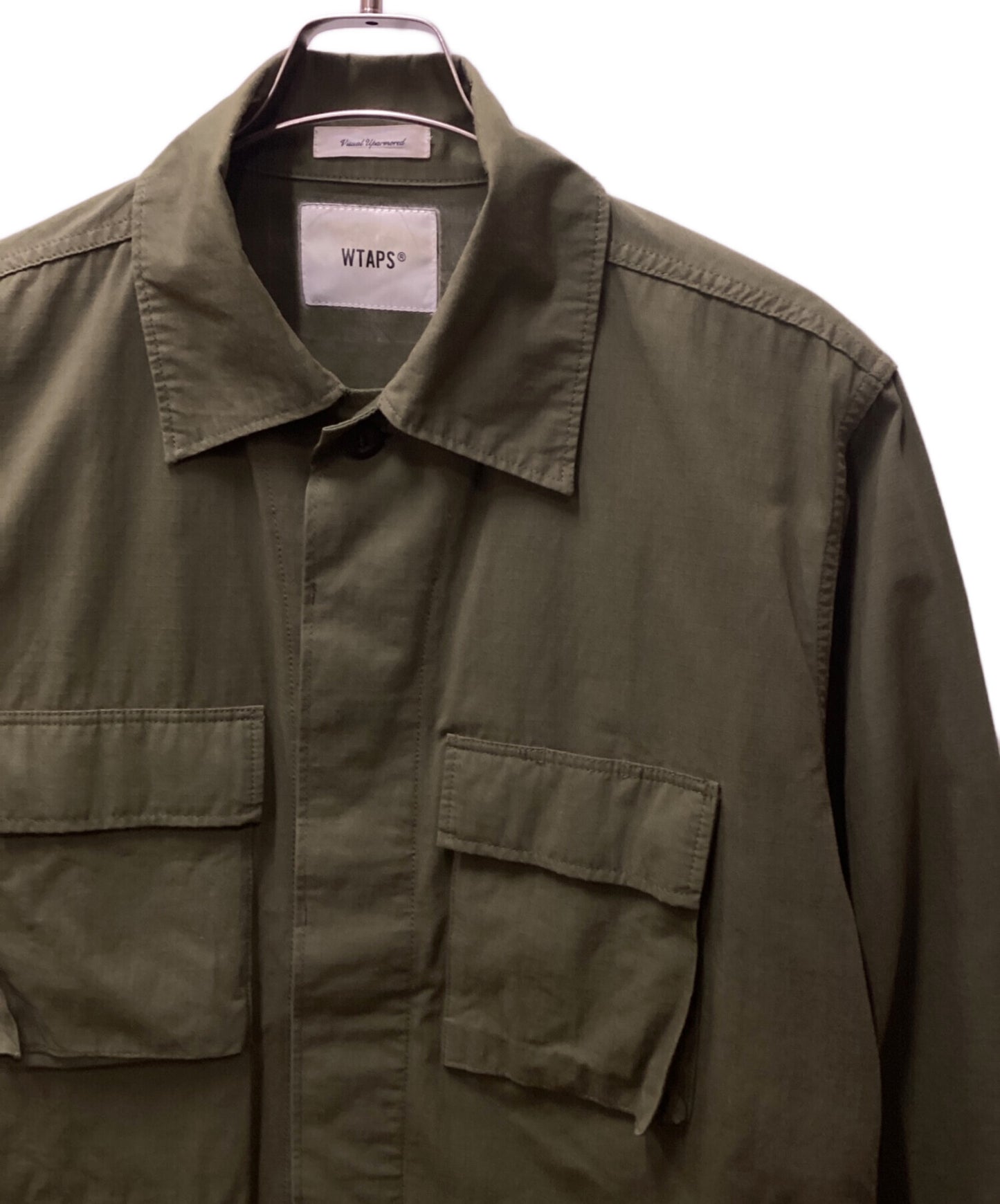 [Pre-owned] WTAPS JUNGLE LS SHIRT 182WVDT-SHM02