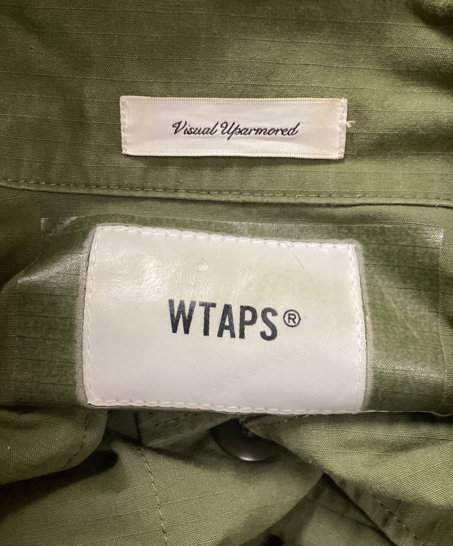 [Pre-owned] WTAPS JUNGLE LS SHIRT 182WVDT-SHM02