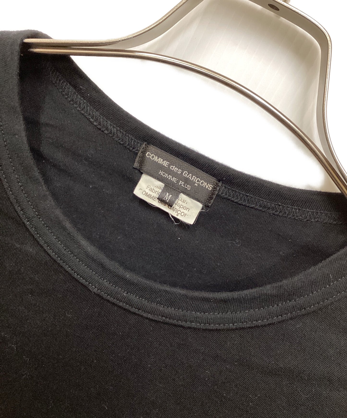 [Pre-owned] COMME des GARCONS HOMME PLUS Rose Embroidery Long Sleeve T-Shirt PI-T027