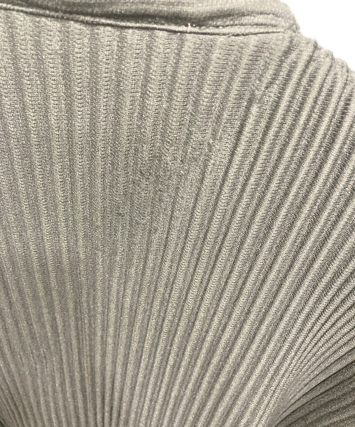 [Pre-owned] HOMME PLISSE ISSEY MIYAKE collarless pleated jacket HP21JD170