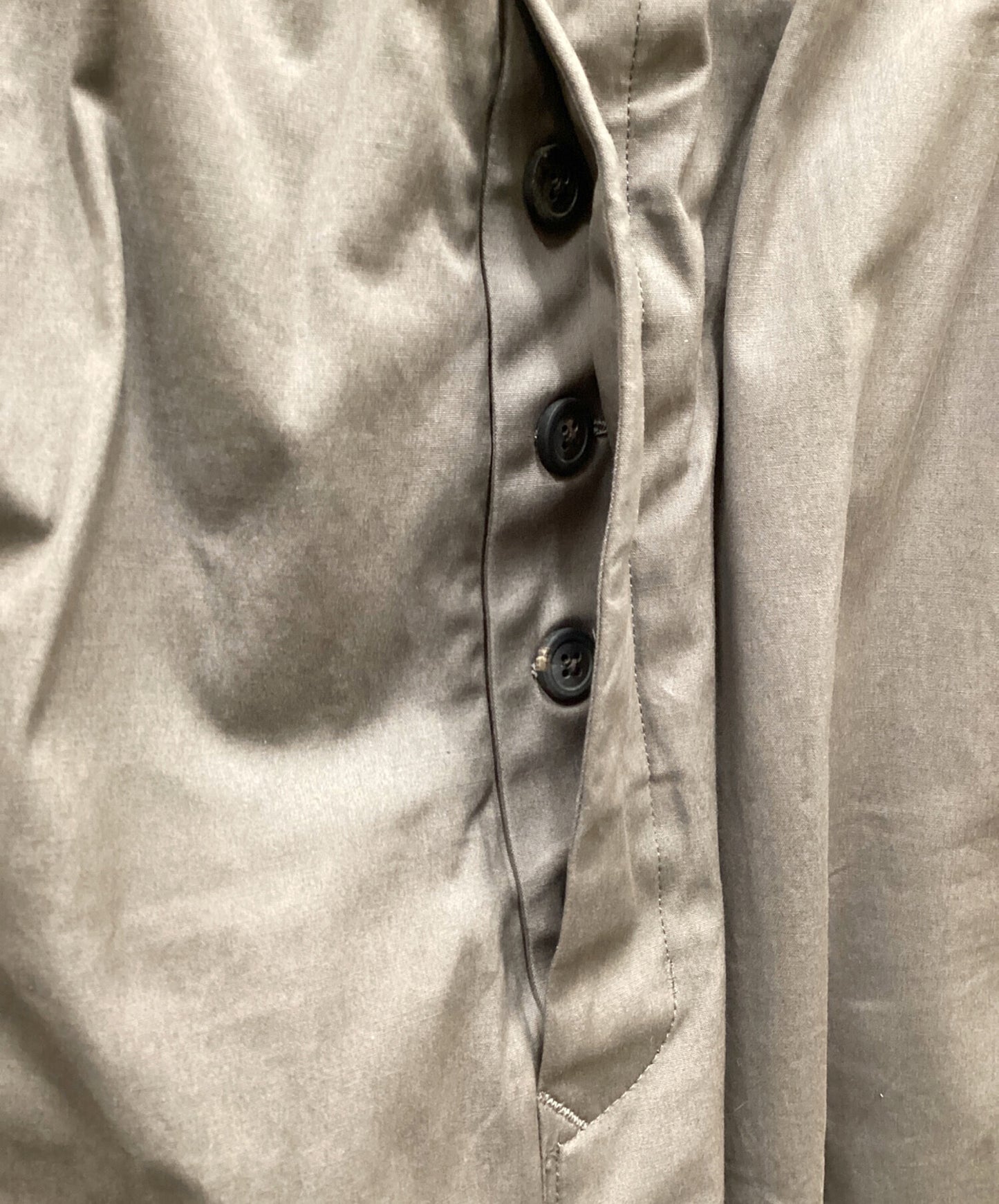 [Pre-owned] RICK OWENS DRAWSTRING LONG RU01D3380-TE