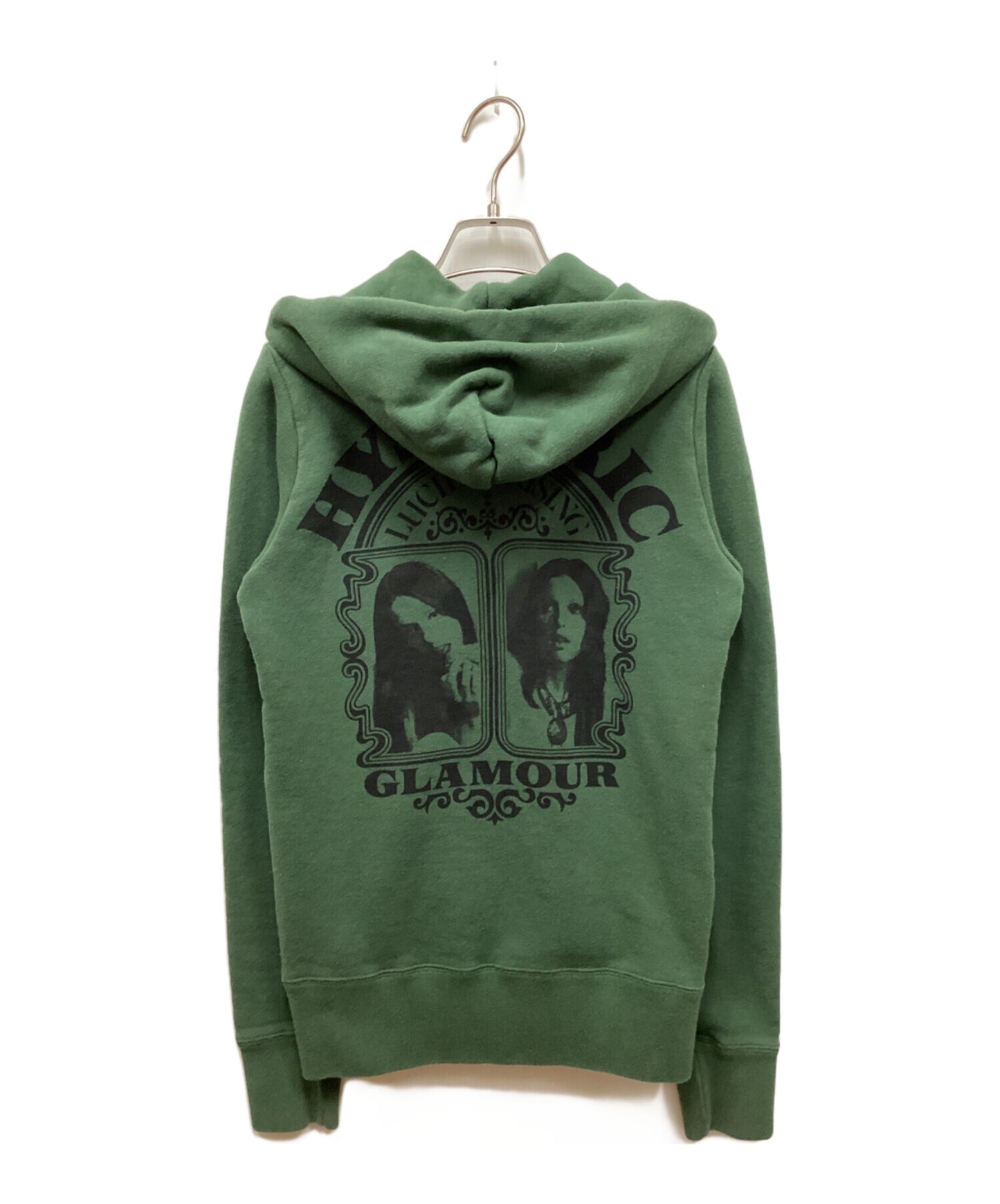 [Pre-owned] Hysteric Glamour Lucifer Rising Back Print Zip Hoodie Sweatshirt Hoodie