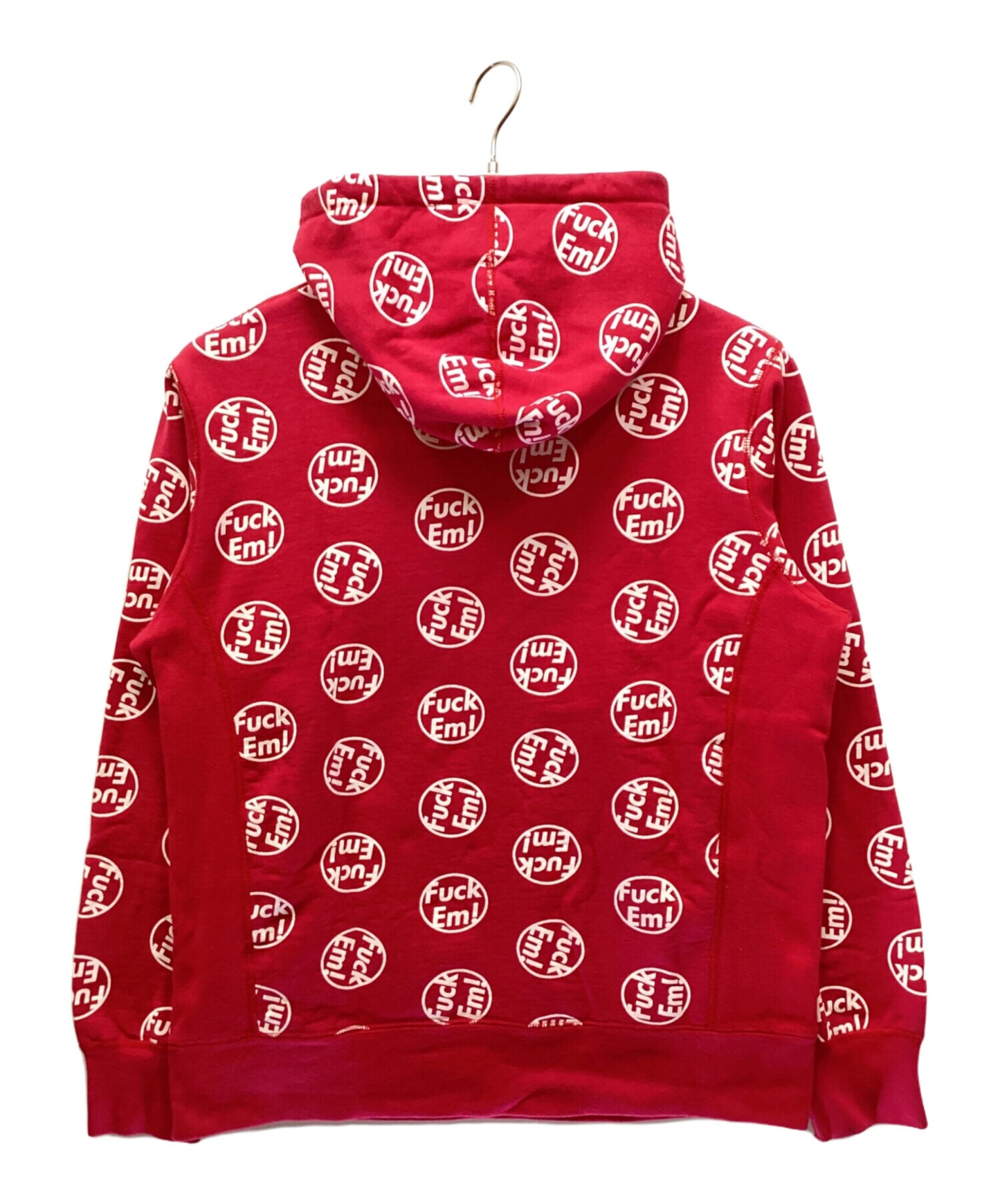 [Pre-owned] SUPREME fuck em pullover sweatshirt hoodie