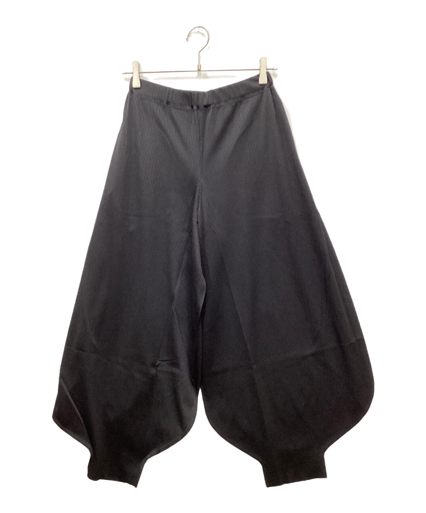 [Pre-owned] PLEATS PLEASE A-POC BOTTOMS Wide-Leg Bontan shaped shaped pants PP33KF634