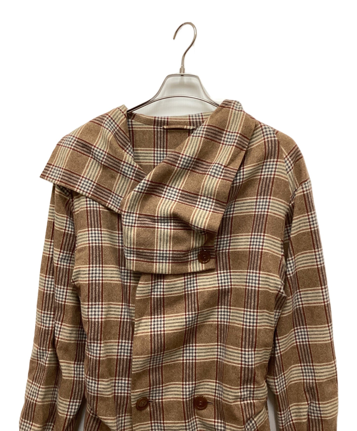[Pre-owned] Vivienne Westwood man Check Arrival Coat VW-W1-83812