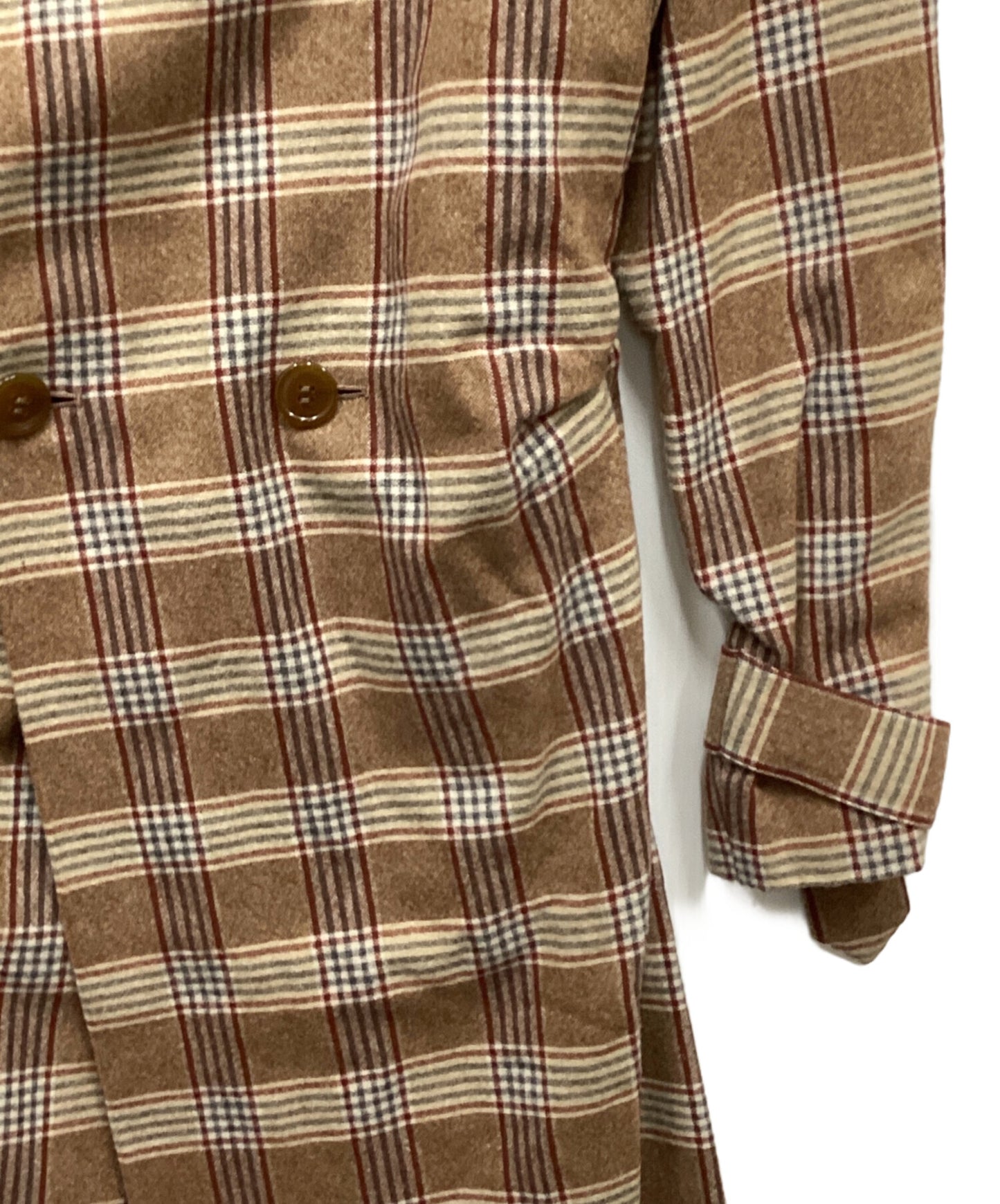 [Pre-owned] Vivienne Westwood man Check Arrival Coat VW-W1-83812