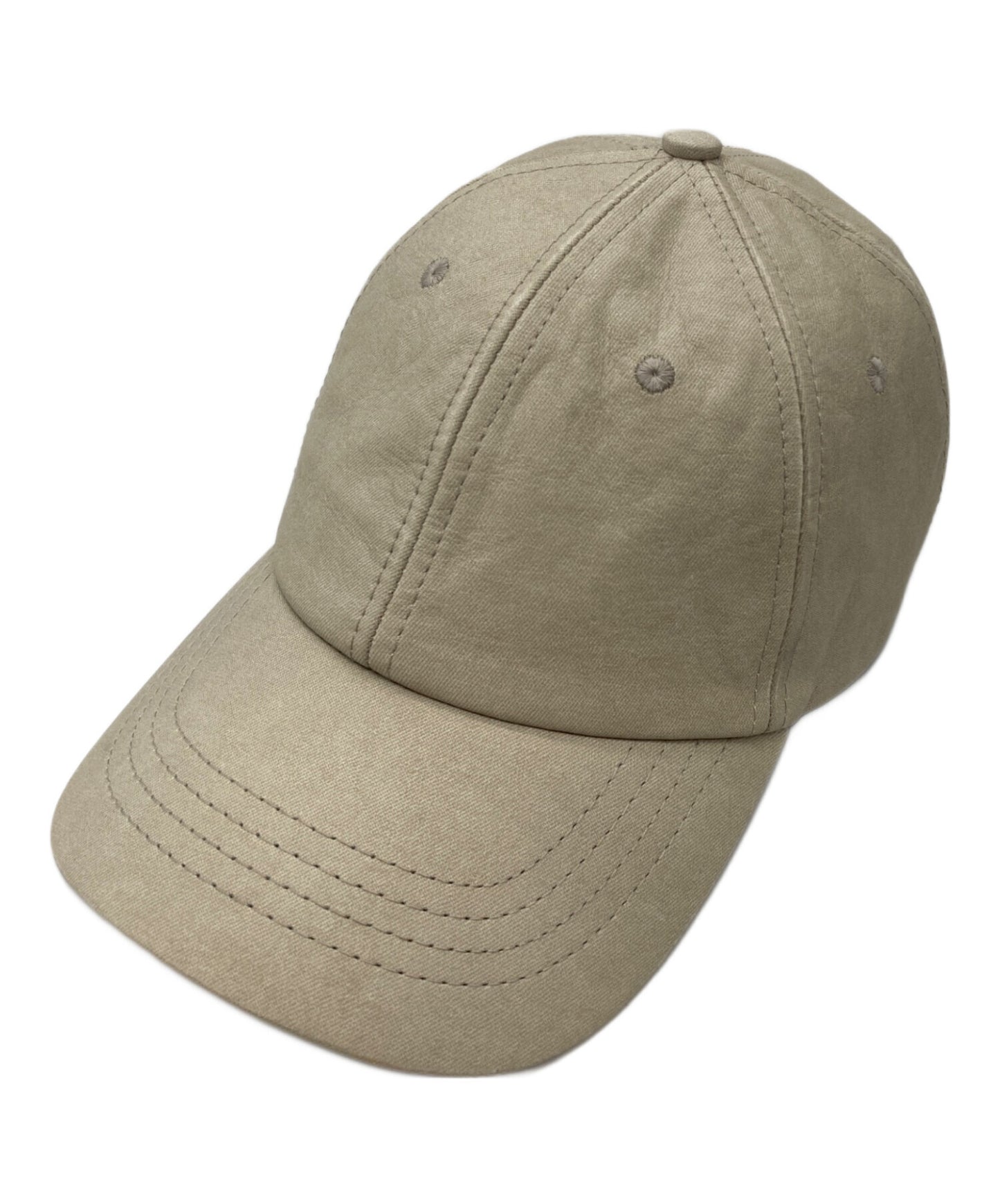 [Pre-owned] BOTTEGA VENETA LEATHER BASEBALL CAP 748111 V2S00