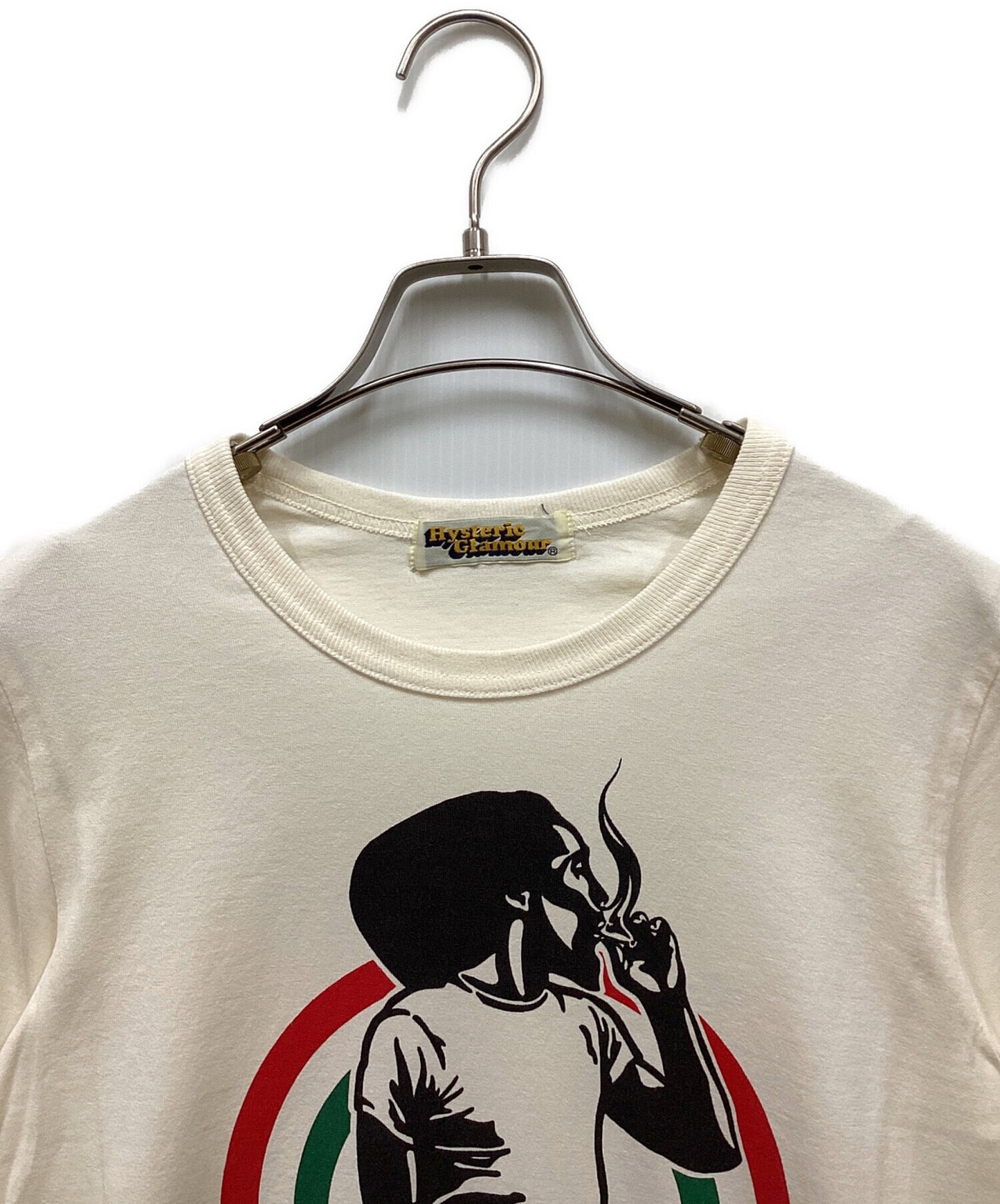 [Pre-owned] Hysteric Glamour Printed T-shirt/HEMPSTER 2CT-8105
