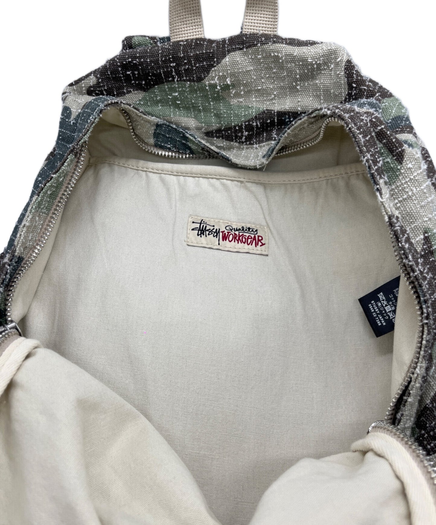 [Pre-owned] stussy NEEDLE PUNCH BACKPACK