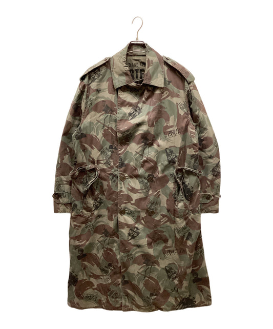 [Pre-owned] Hysteric Glamour Camouflage trench coat 0263AC06