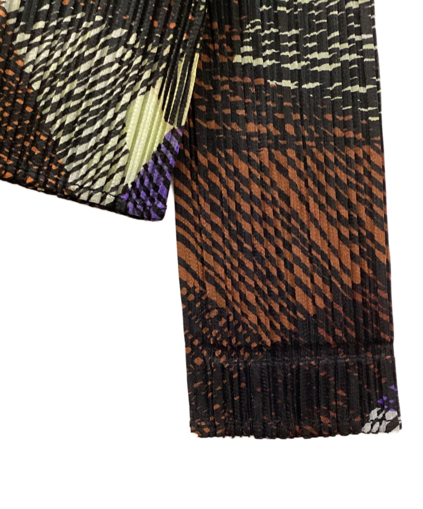 [Pre-owned] PLEATS PLEASE Pleated cut and sewn with a full pattern PP03-JK671