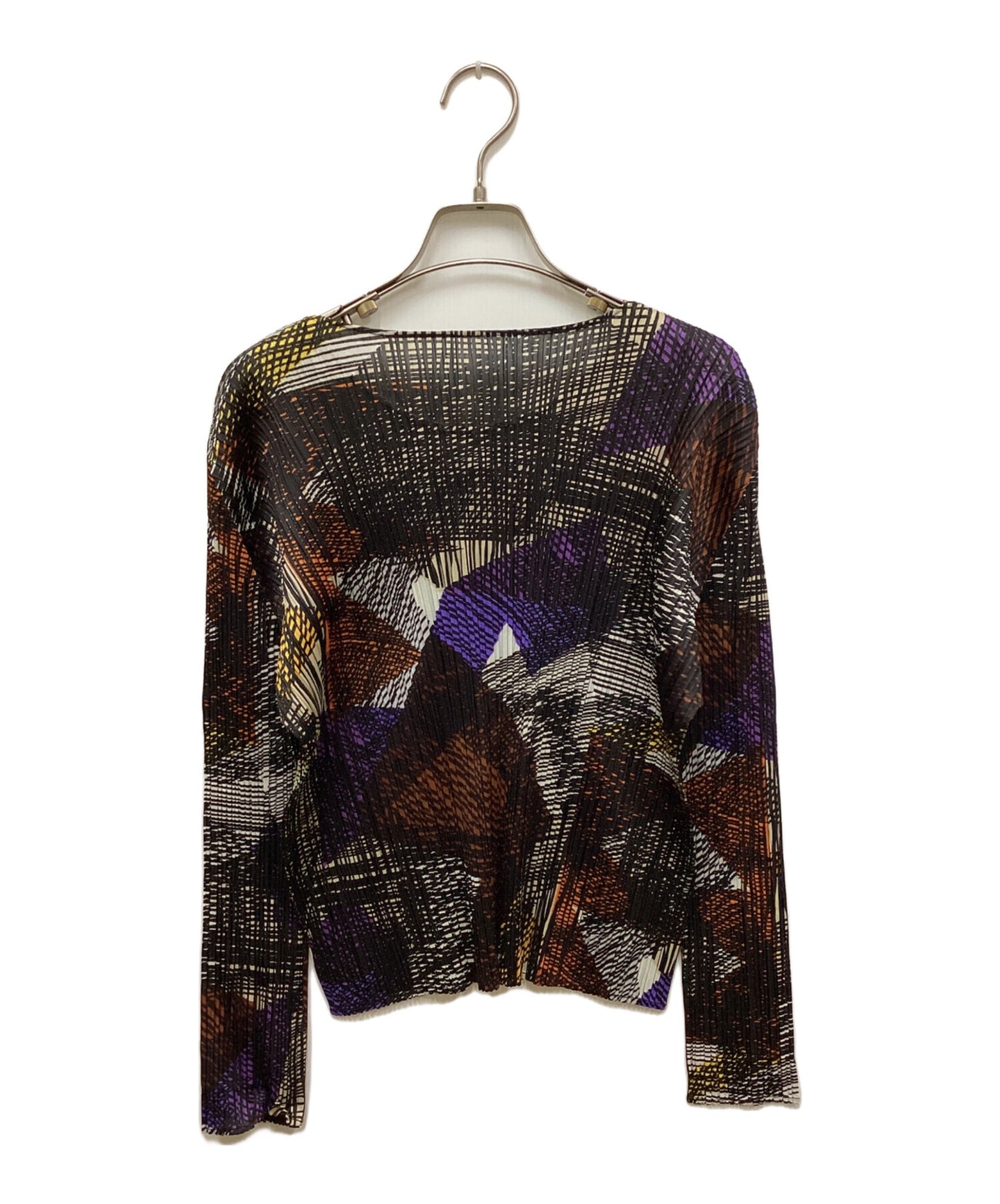 [Pre-owned] PLEATS PLEASE Pleated cut and sewn with a full pattern PP03-JK671