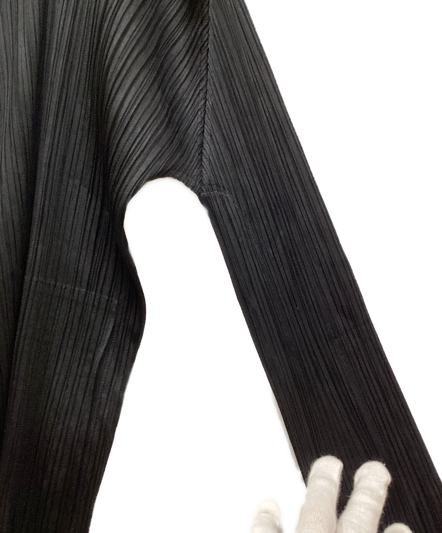 [Pre-owned] PLEATS PLEASE Topper Pleated Cardigan PP01-J0182