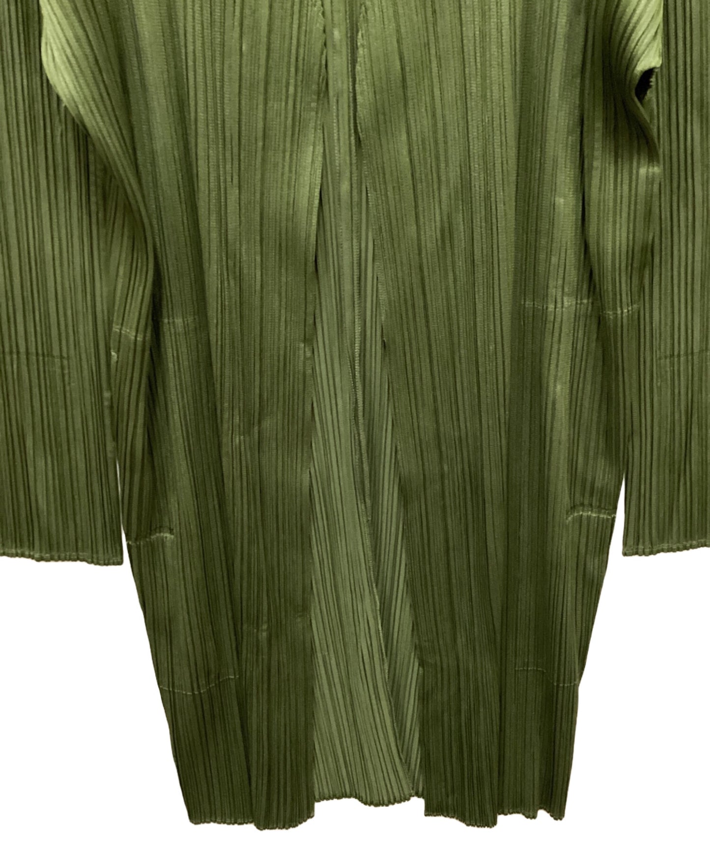 [Pre-owned] PLEATS PLEASE Topper Pleated Long Cardigan PP55-EN906