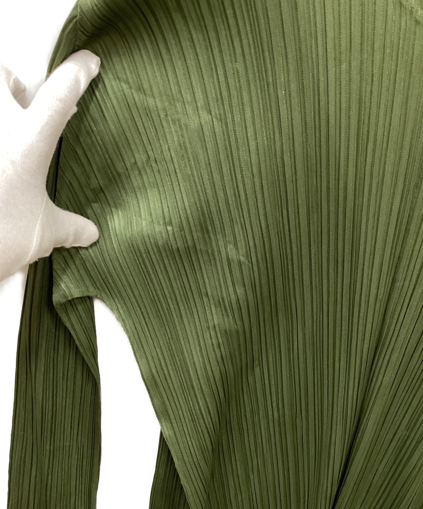 [Pre-owned] PLEATS PLEASE Topper Pleated Long Cardigan PP55-EN906