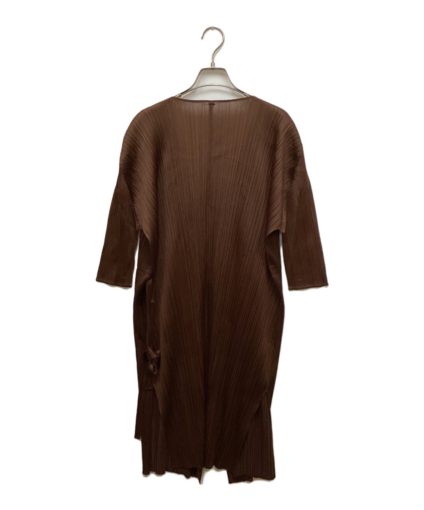 [Pre-owned] PLEATS PLEASE Belted pleated cardigan PP03-JA162