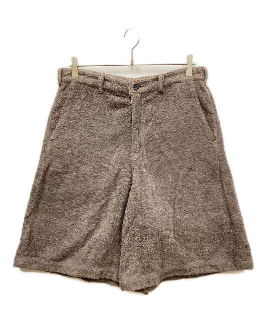[Pre-owned] COMME des GARCONS HOMME PLUS AD2012 Pile fabric half pants PK-P081