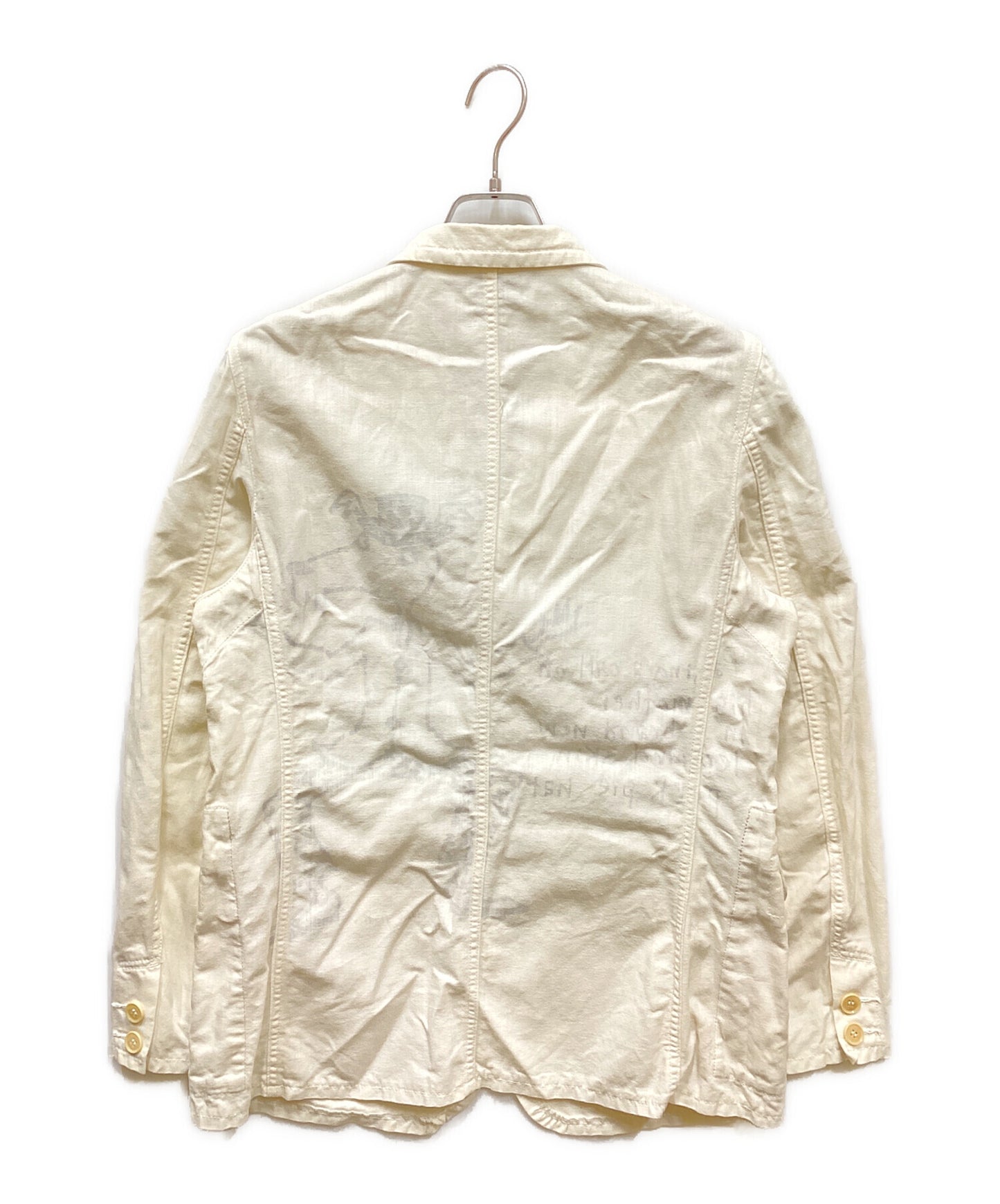 [Pre-owned] COMME des GARCONS HOMME PLUS AD2003 Ramie cotton inside-out jacket PM-J084